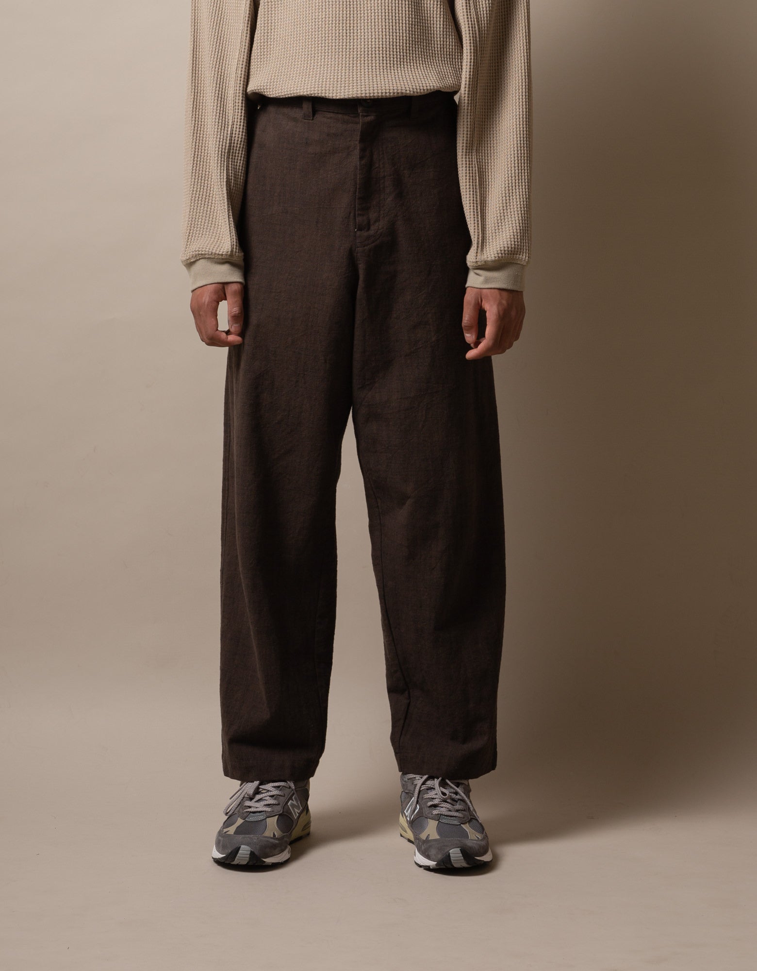 Slow Pant - Speckled Brown