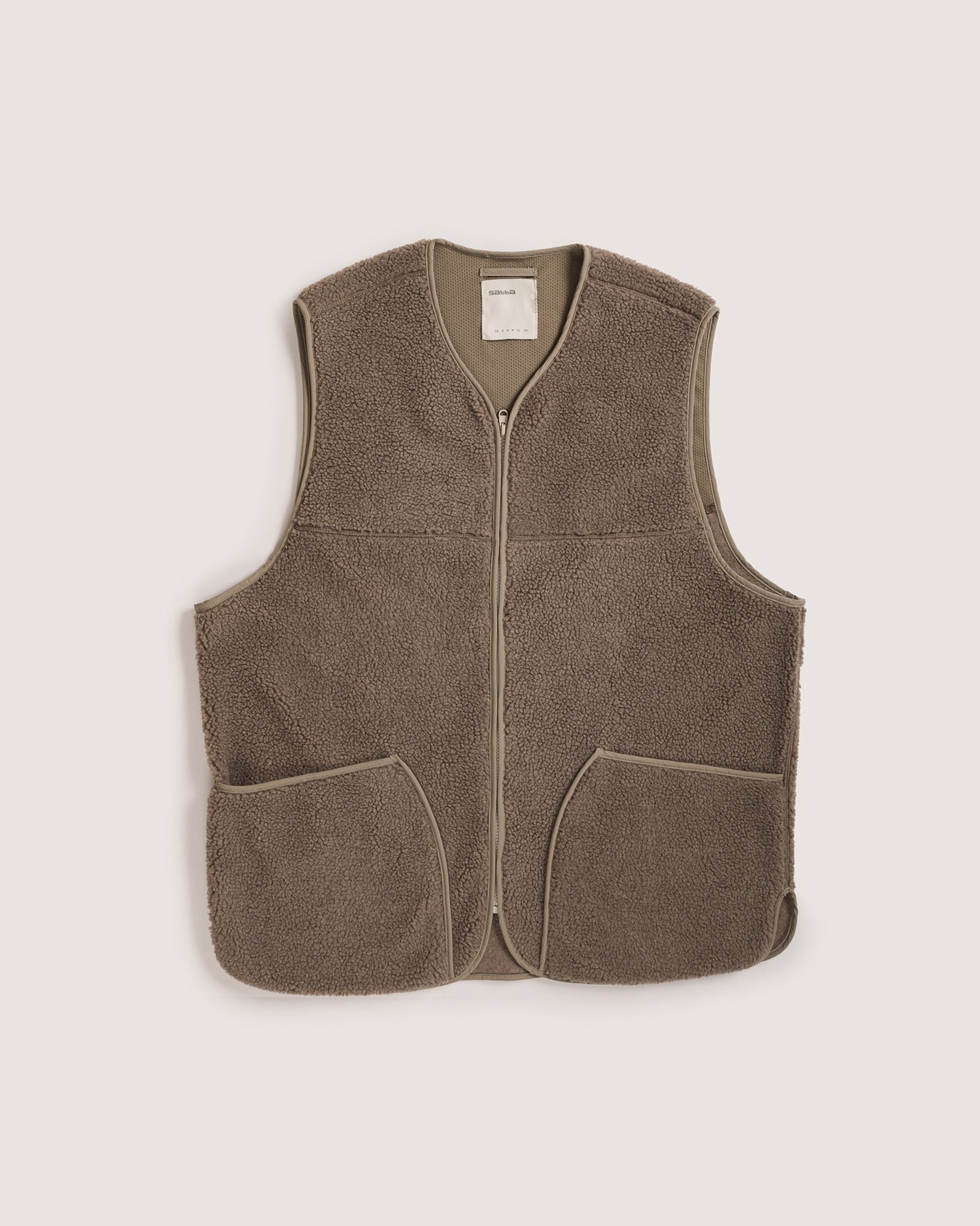 Satta | Sibsi Vest - Plum Brown