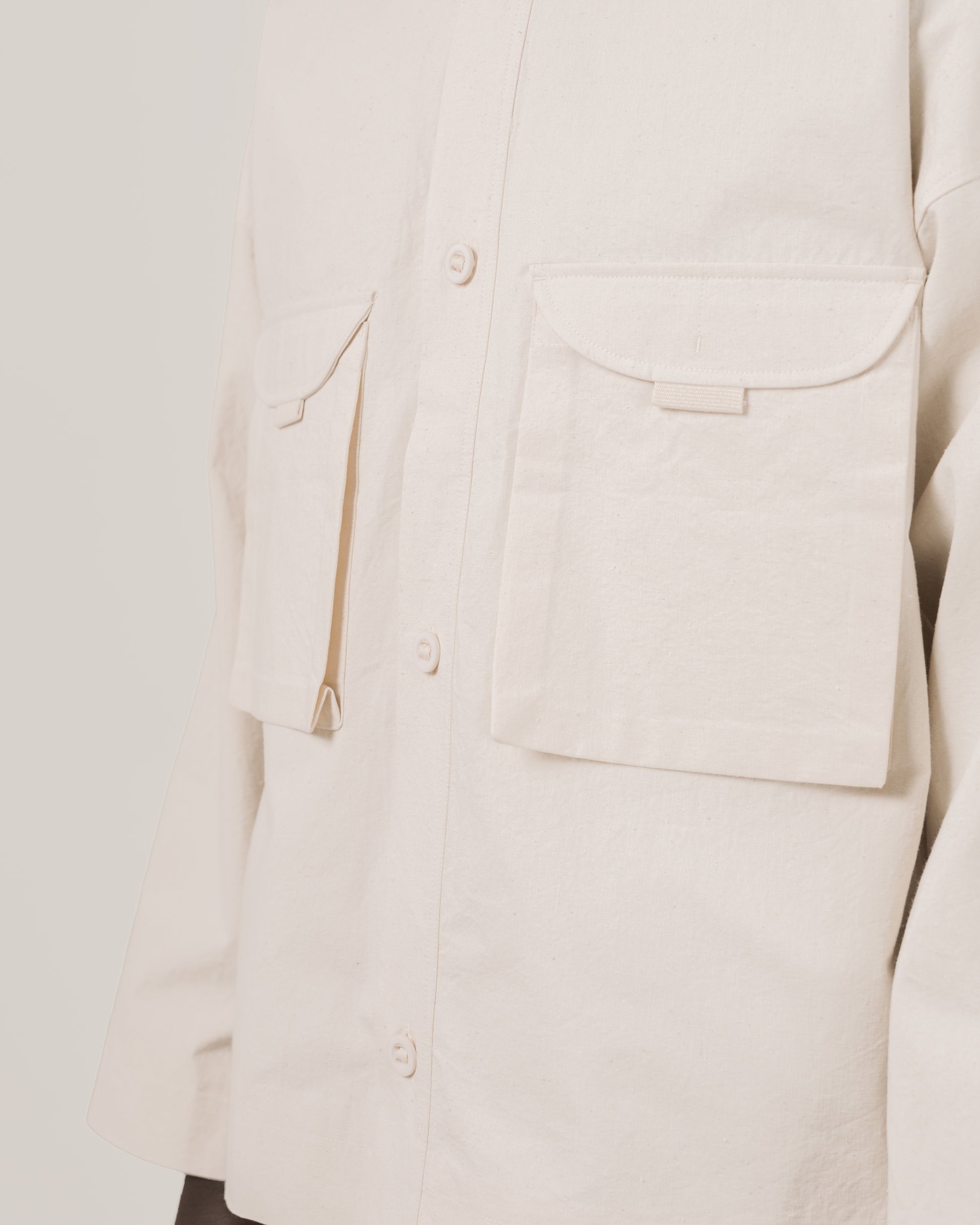 Satta | Kodo Jacket - Raw Ecru