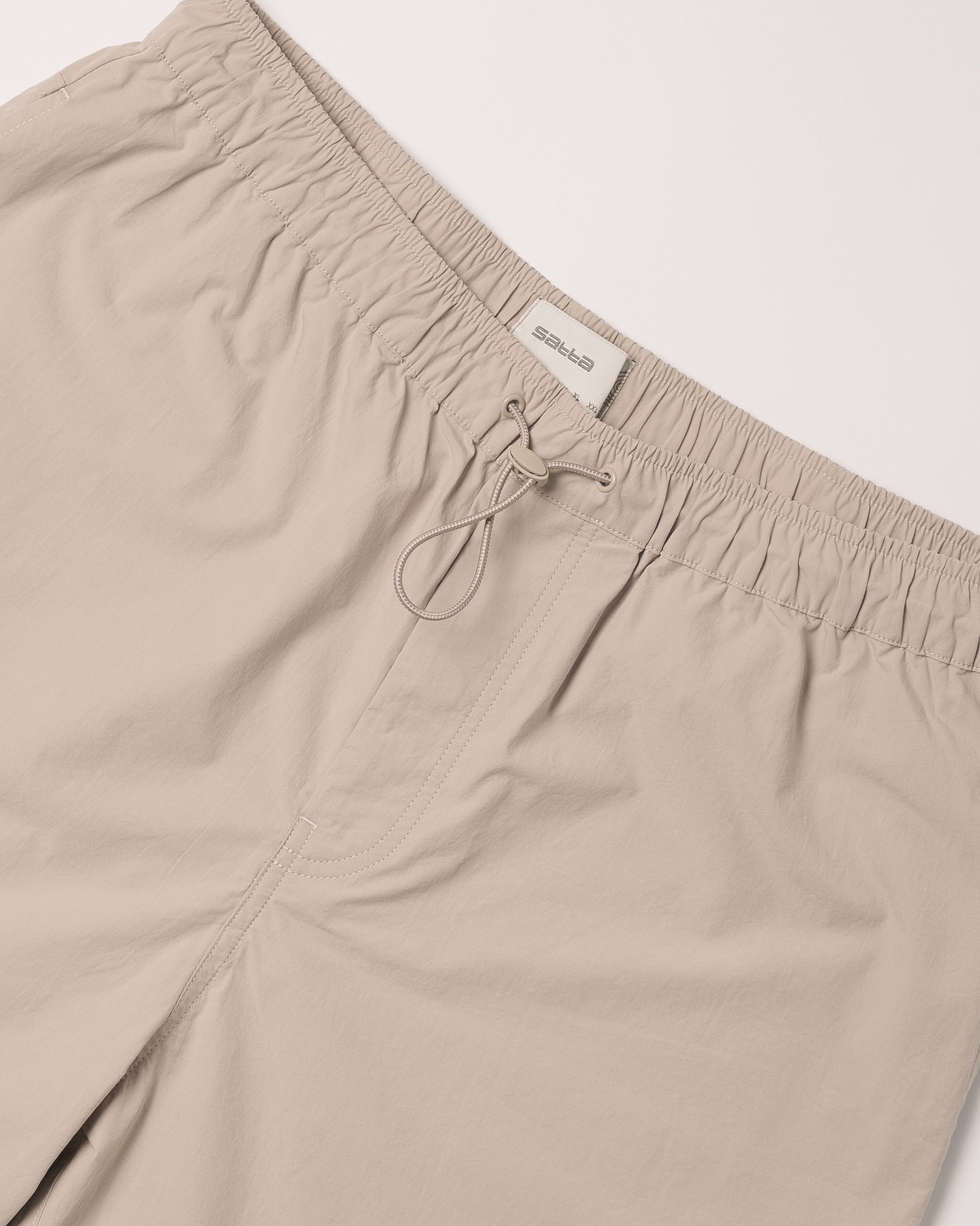 Satta | Slack Shorts - Light Stone