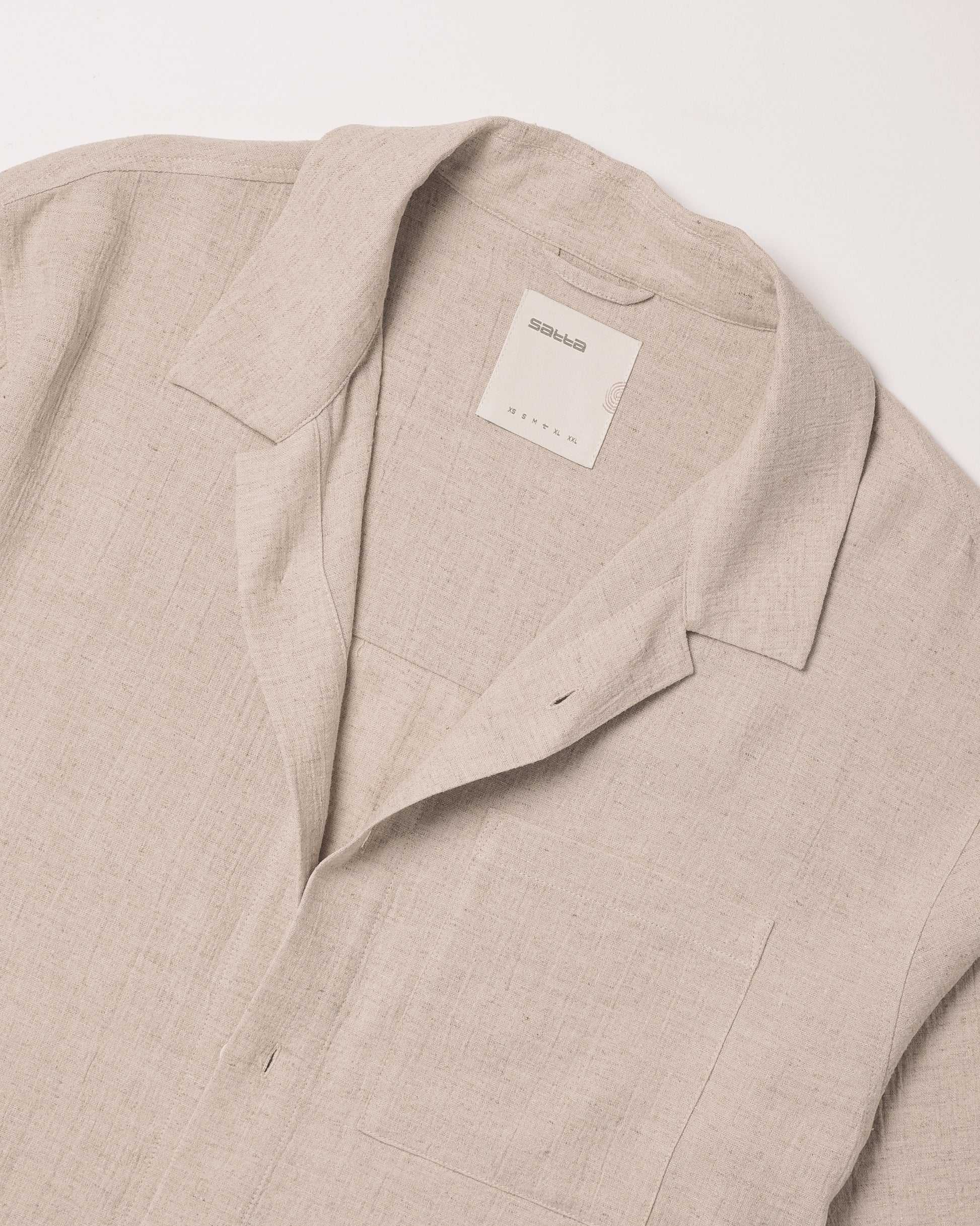 Satta | Paseo Shirt - Raw Ecru