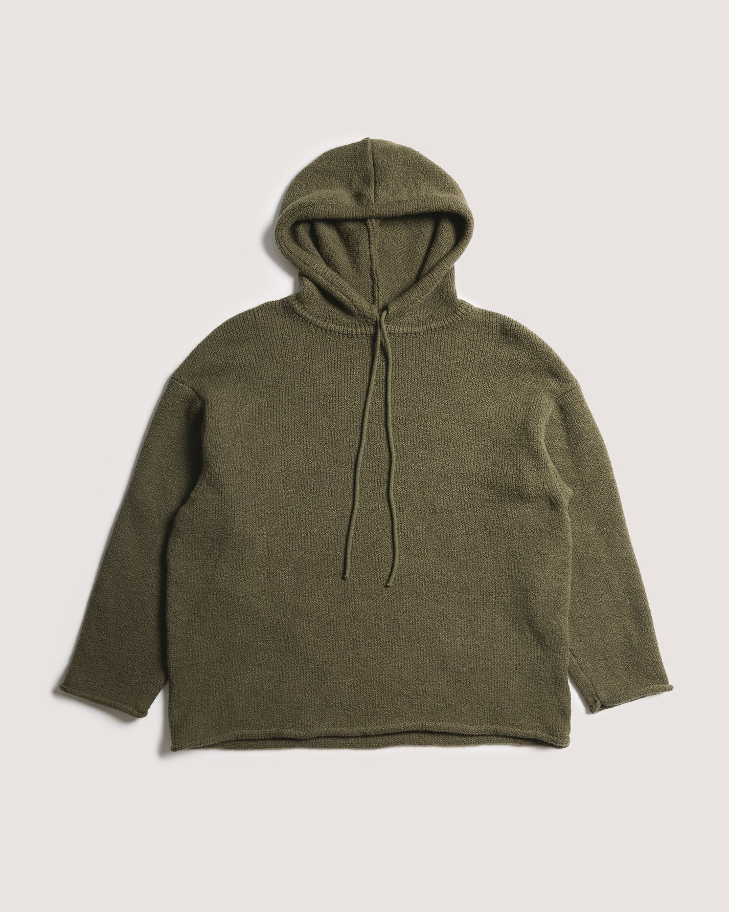 Satta | Knitted Hood - Dark Olive