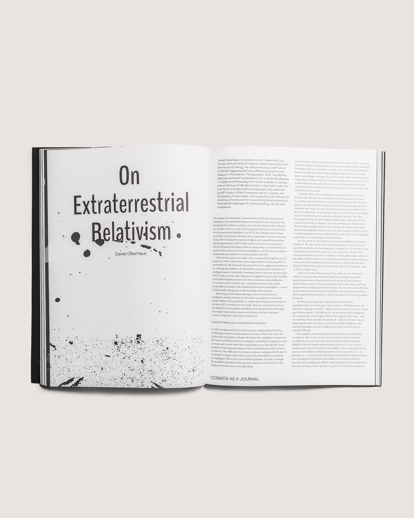Satta | Cosmos As a journal