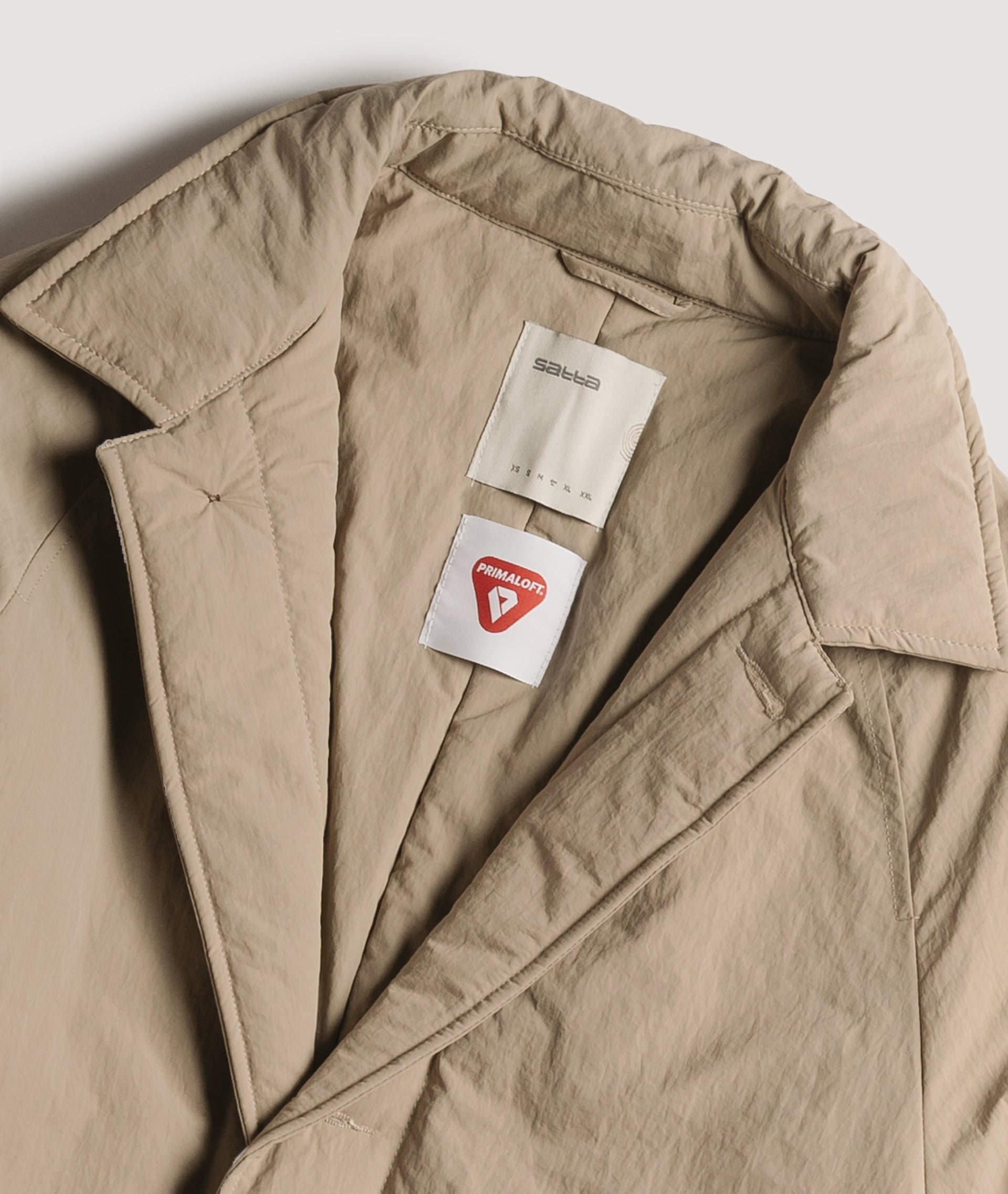 Insulated Mac Jacket - Stone