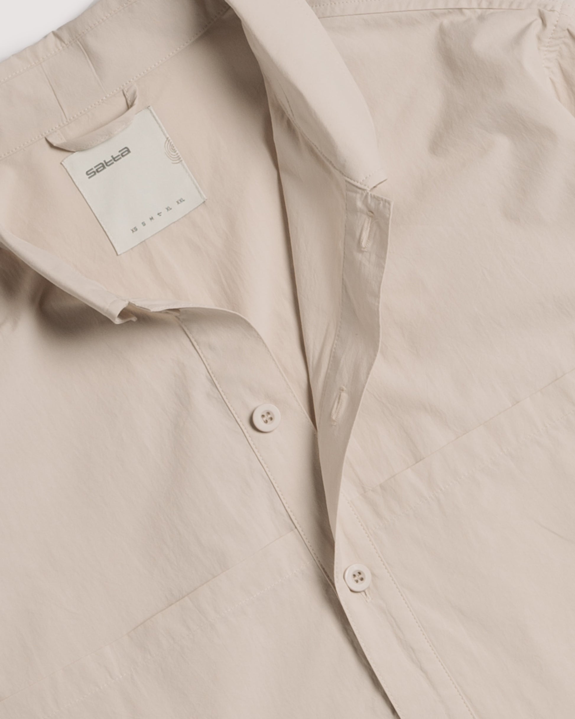 Satta | Patch Shirt - Stone