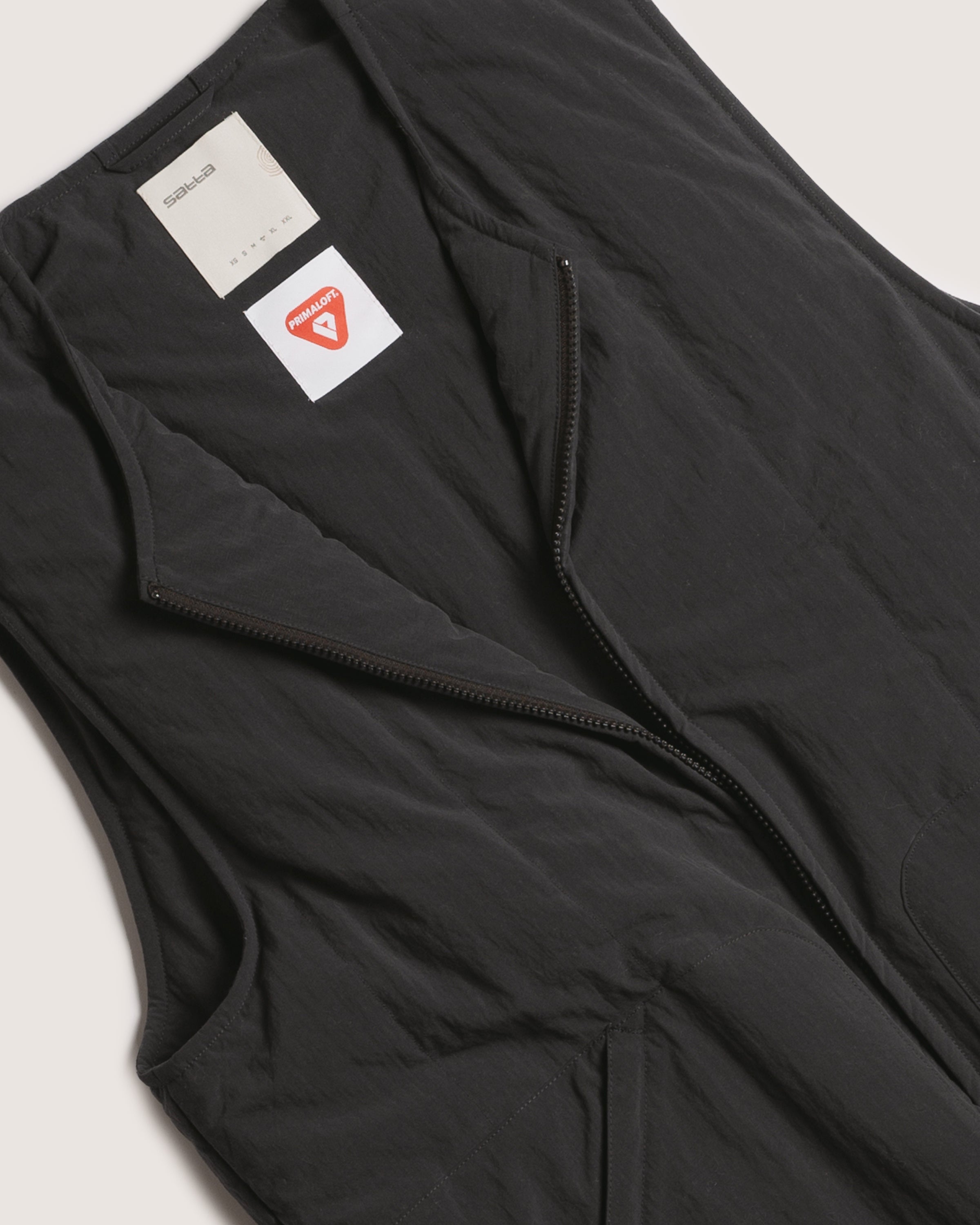 Satta Cloud Vest - Washed Black