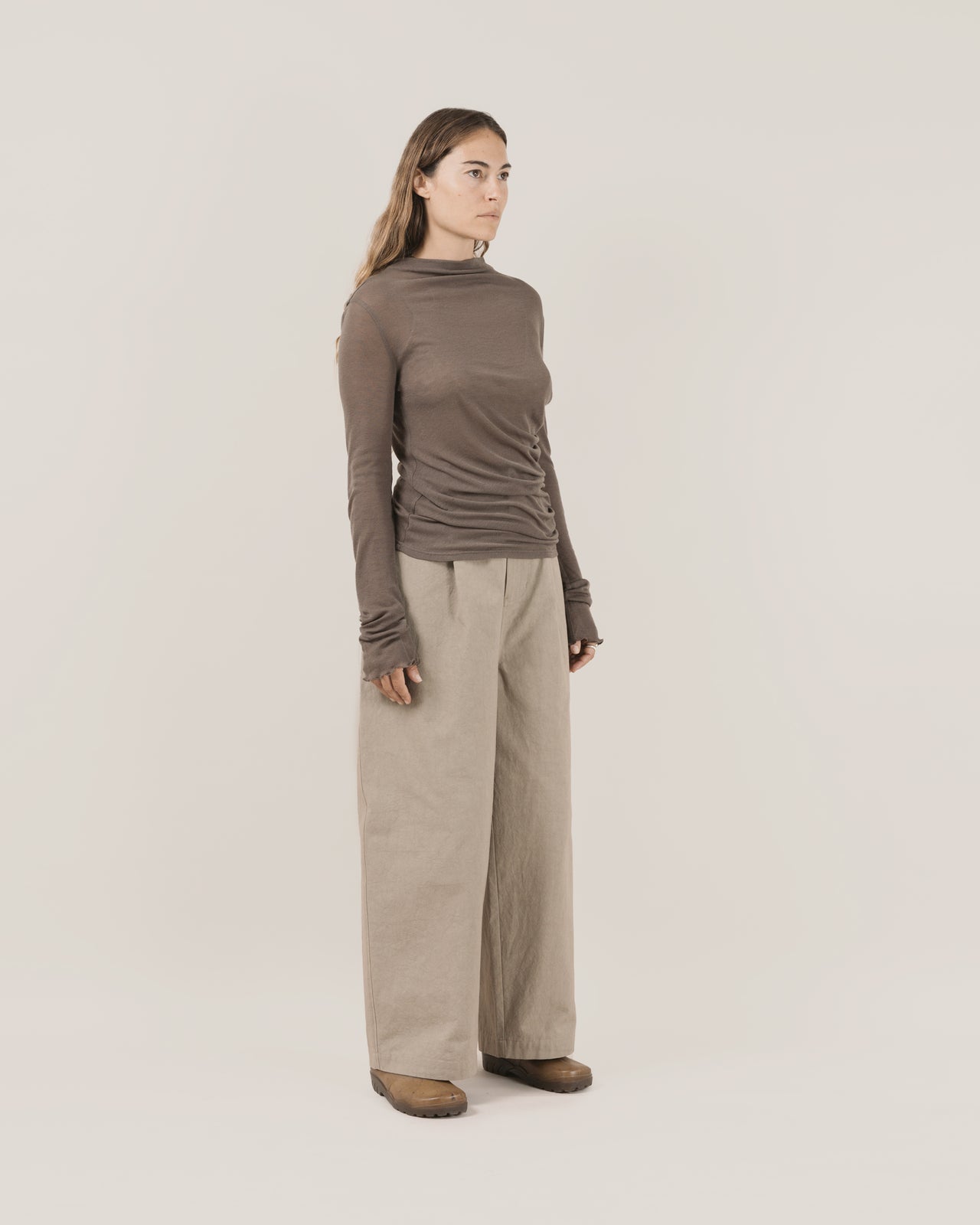 Bulb Pant [W] - Dark Khaki