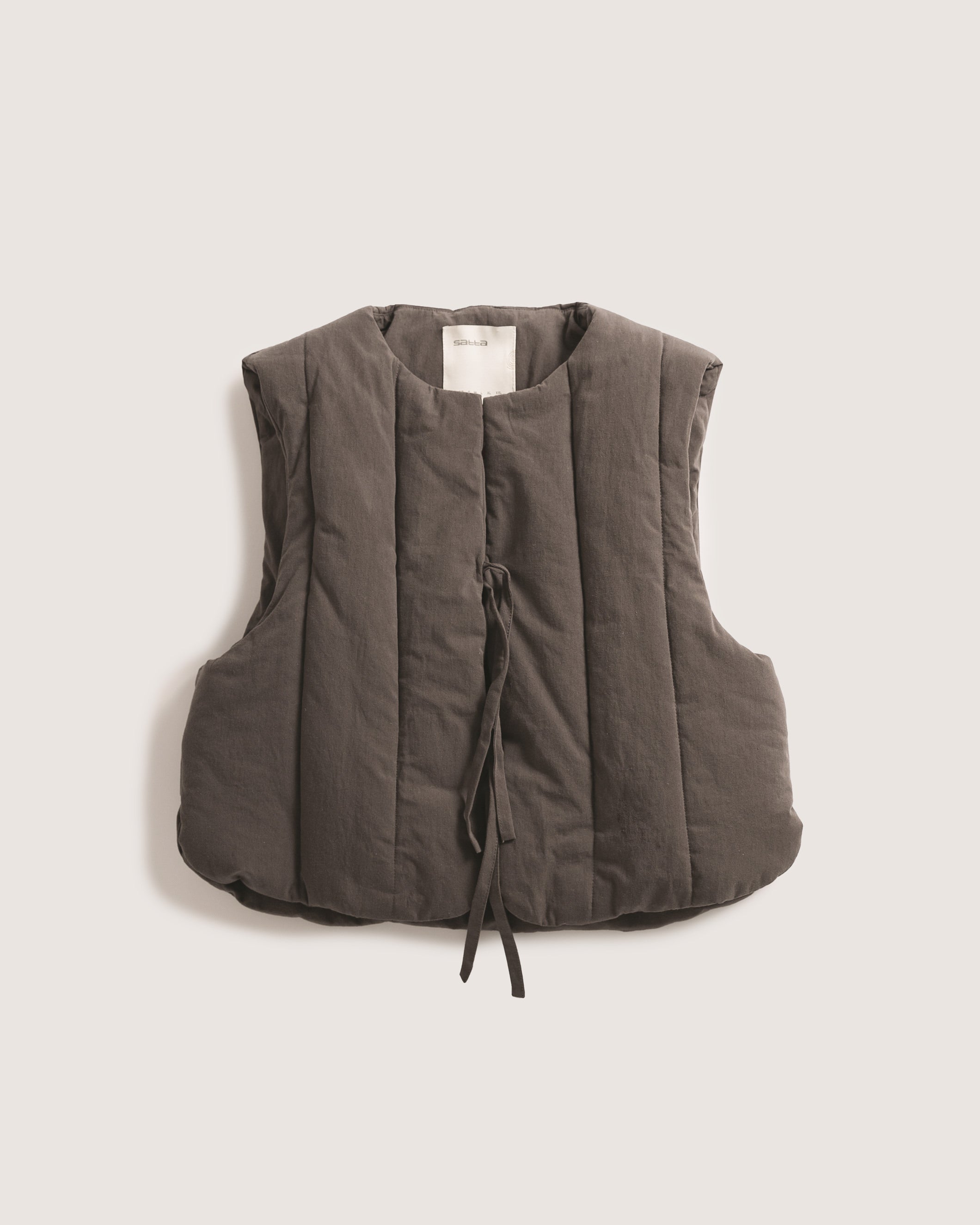 Satta Insulated Leaf Vest [W] - Charcoal