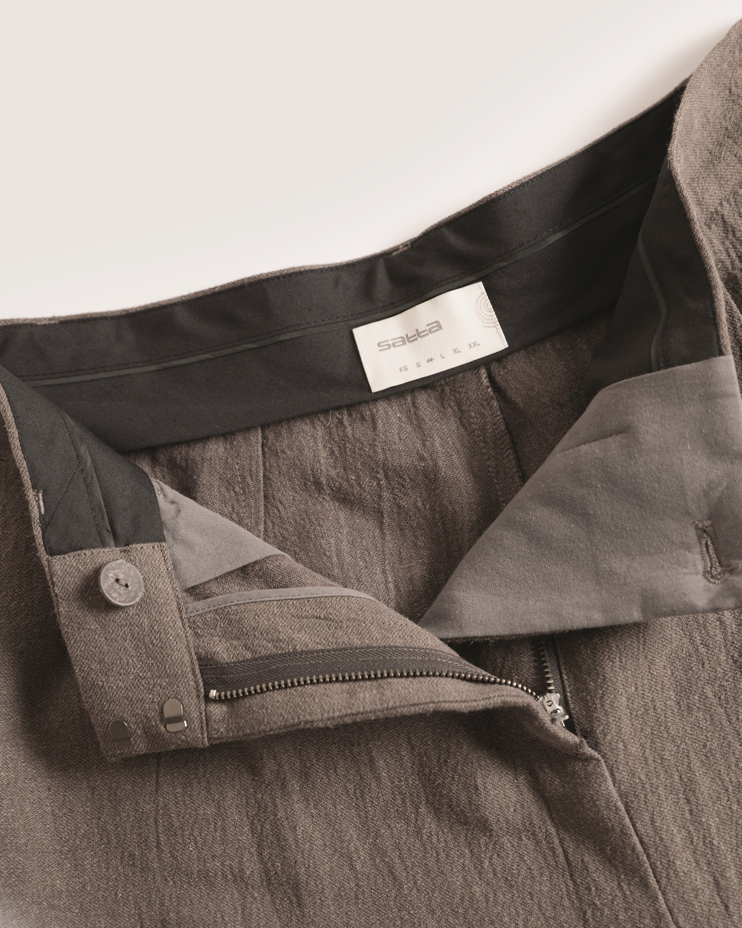 Satta Wide Leg Tailored Trouser [W] - Charcoal