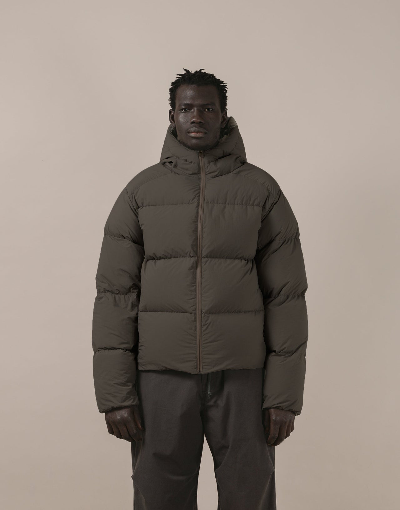 Puffer Jacket - Charcoal