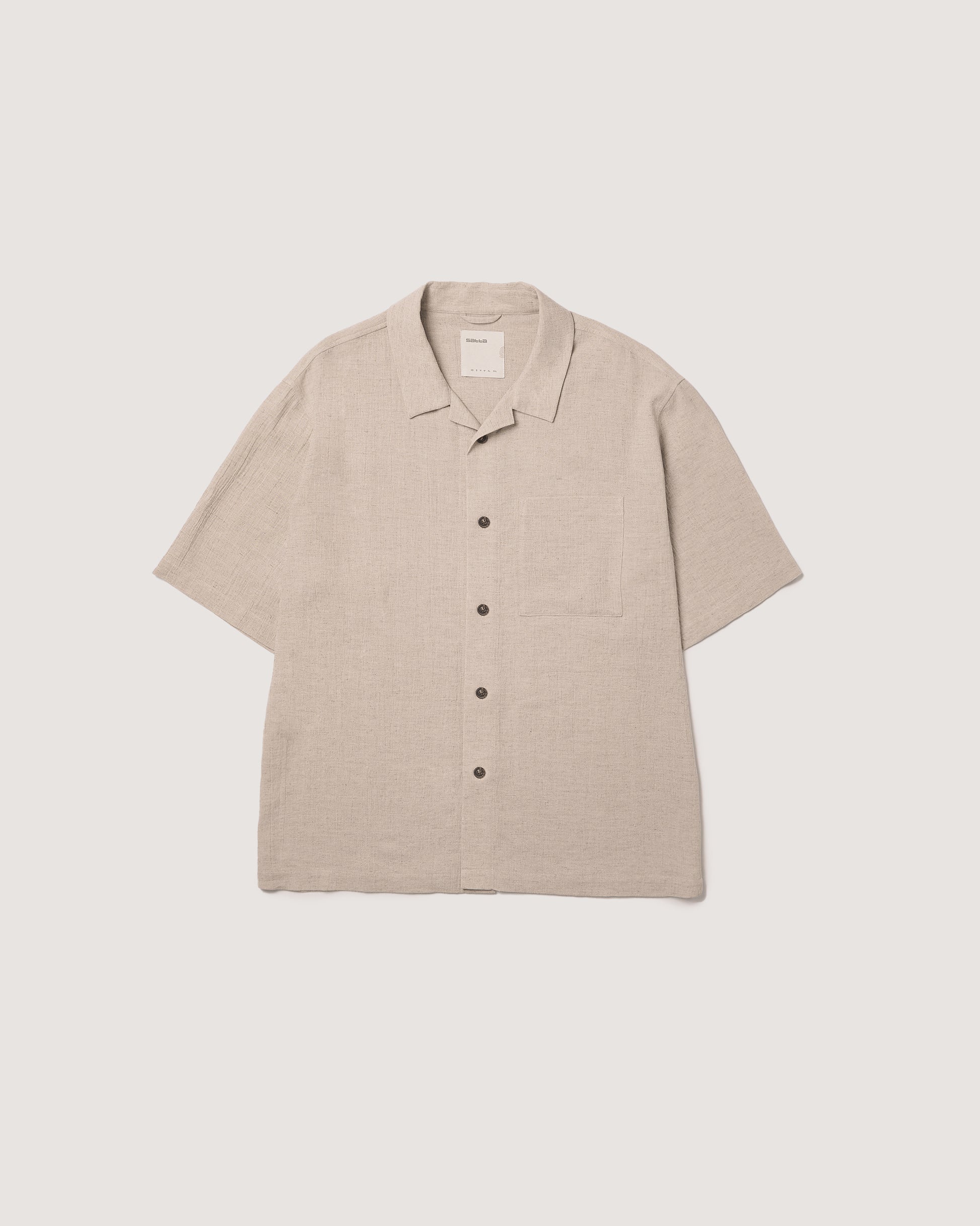 Satta | Paseo Shirt - Raw Ecru