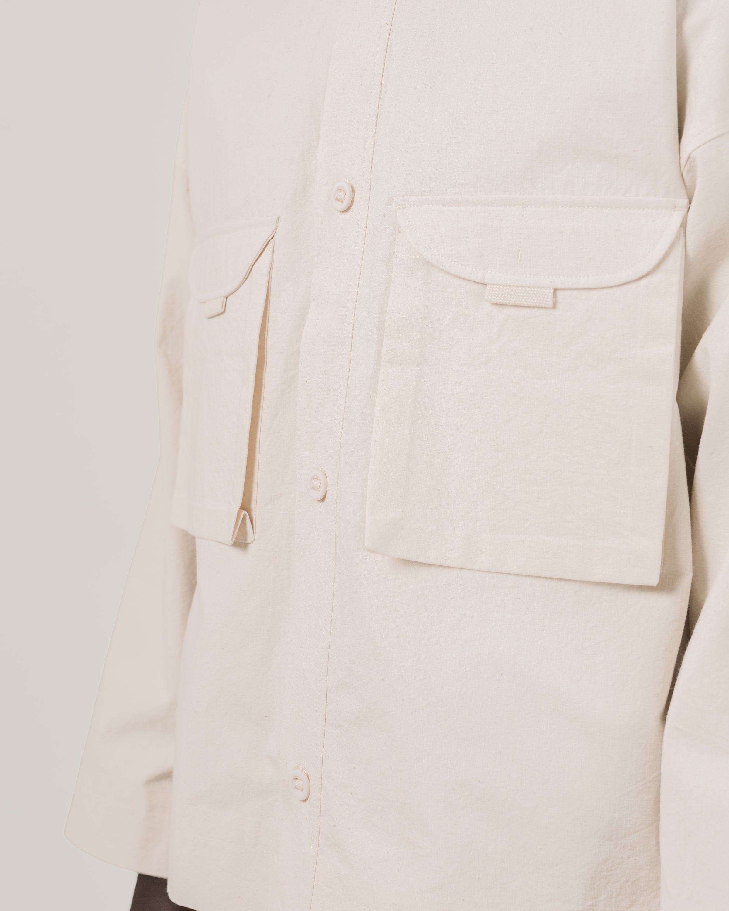 Satta Kodo Jacket - Raw Ecru