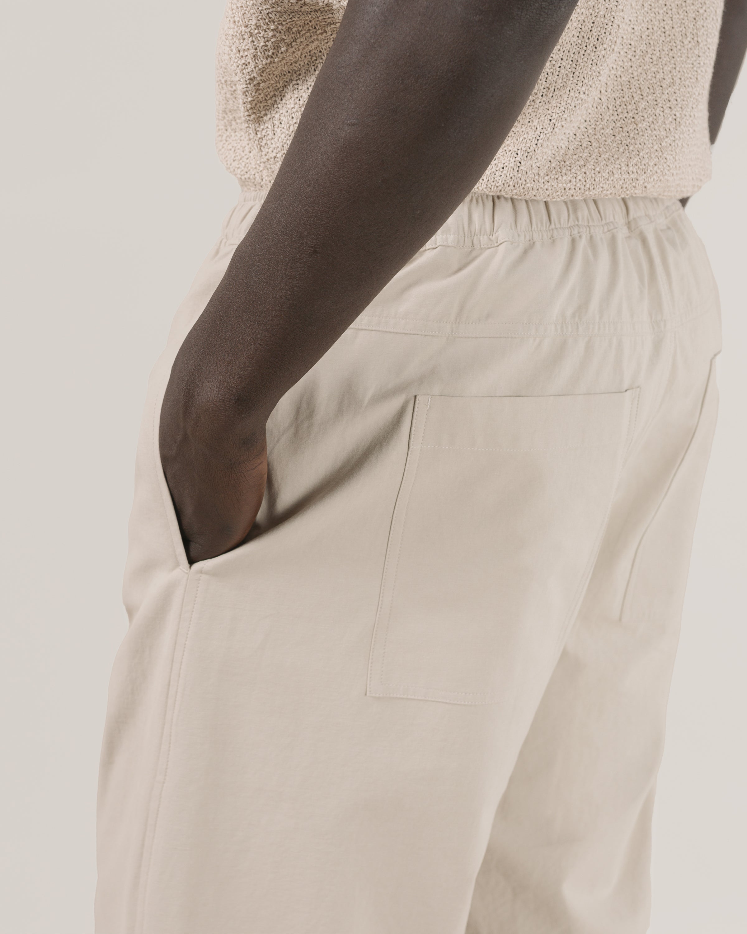 Satta Kai Pant - Ecru