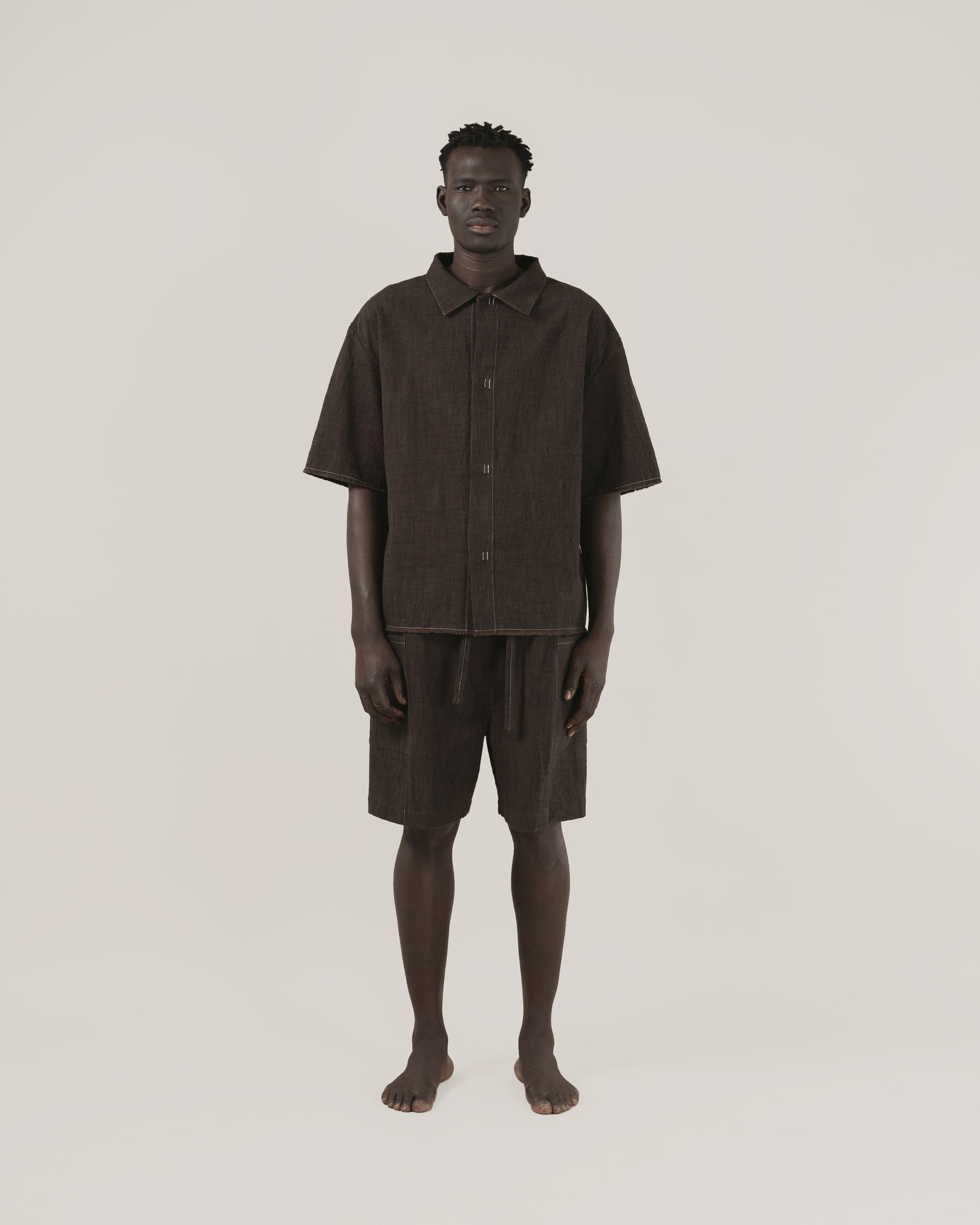 Satta | Jii Short - Speckled Brown