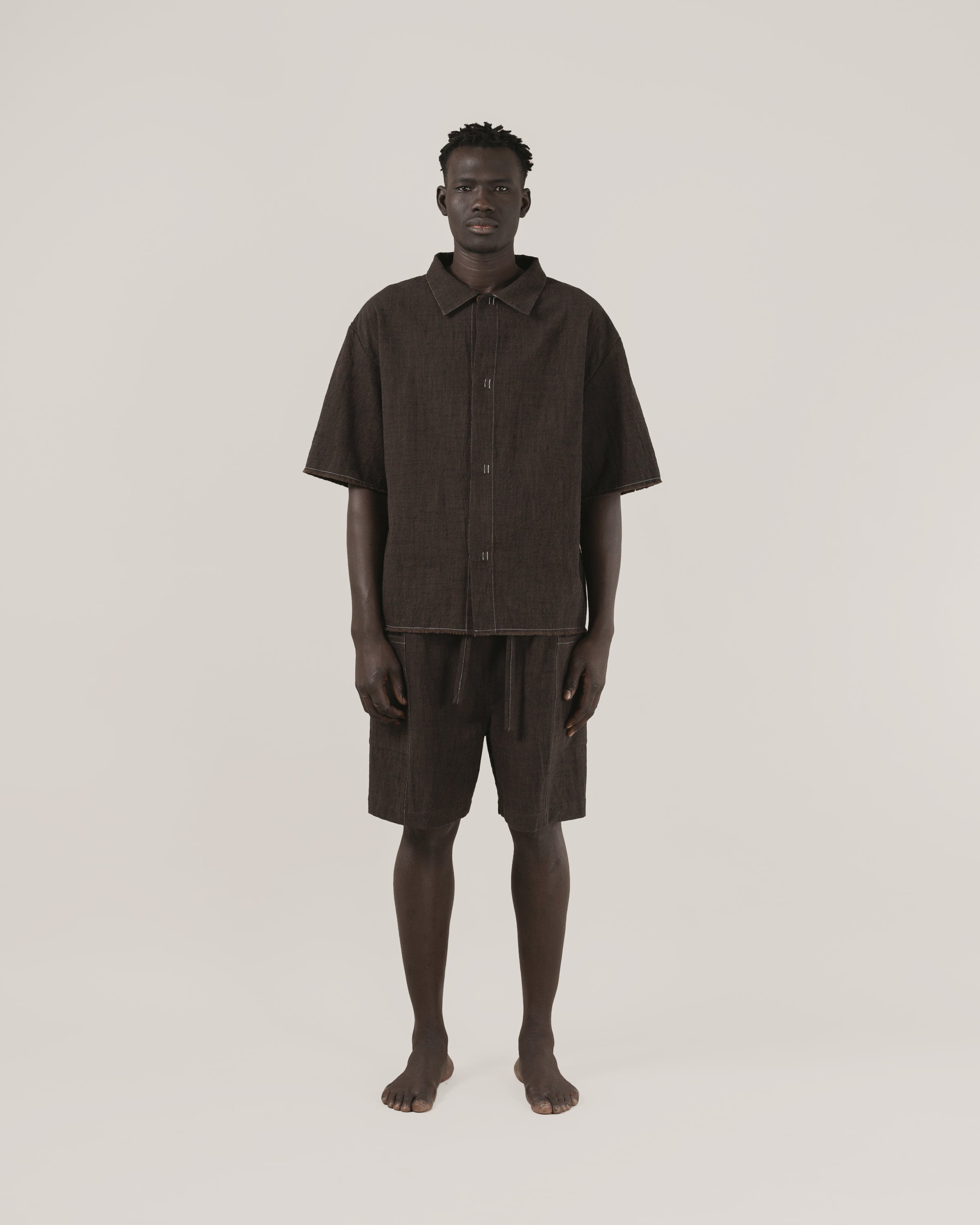 Satta Jii Short - Speckled Brown