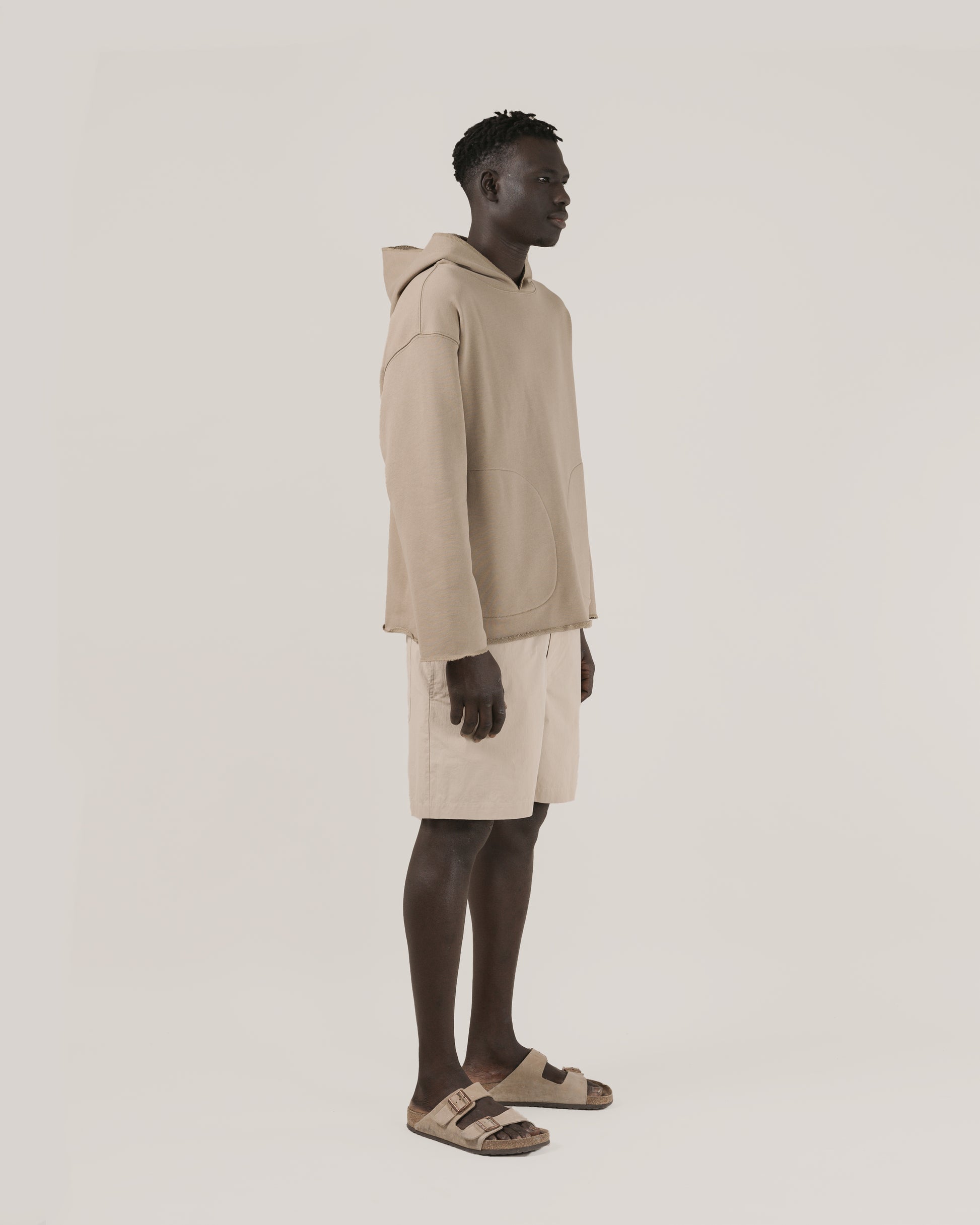 Satta | Slack Shorts - Light Stone