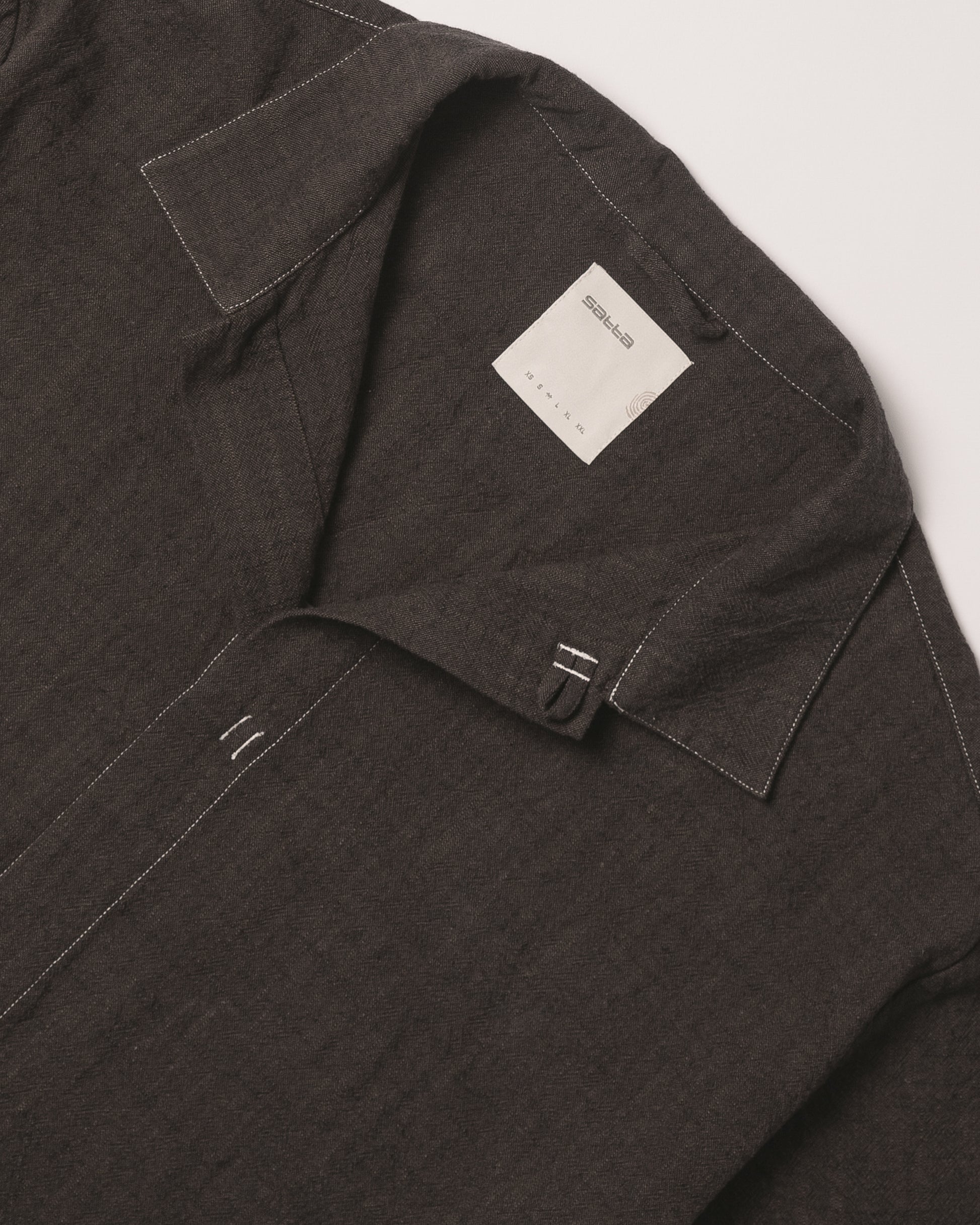 Satta | Tack Shirt - Speckled Brown