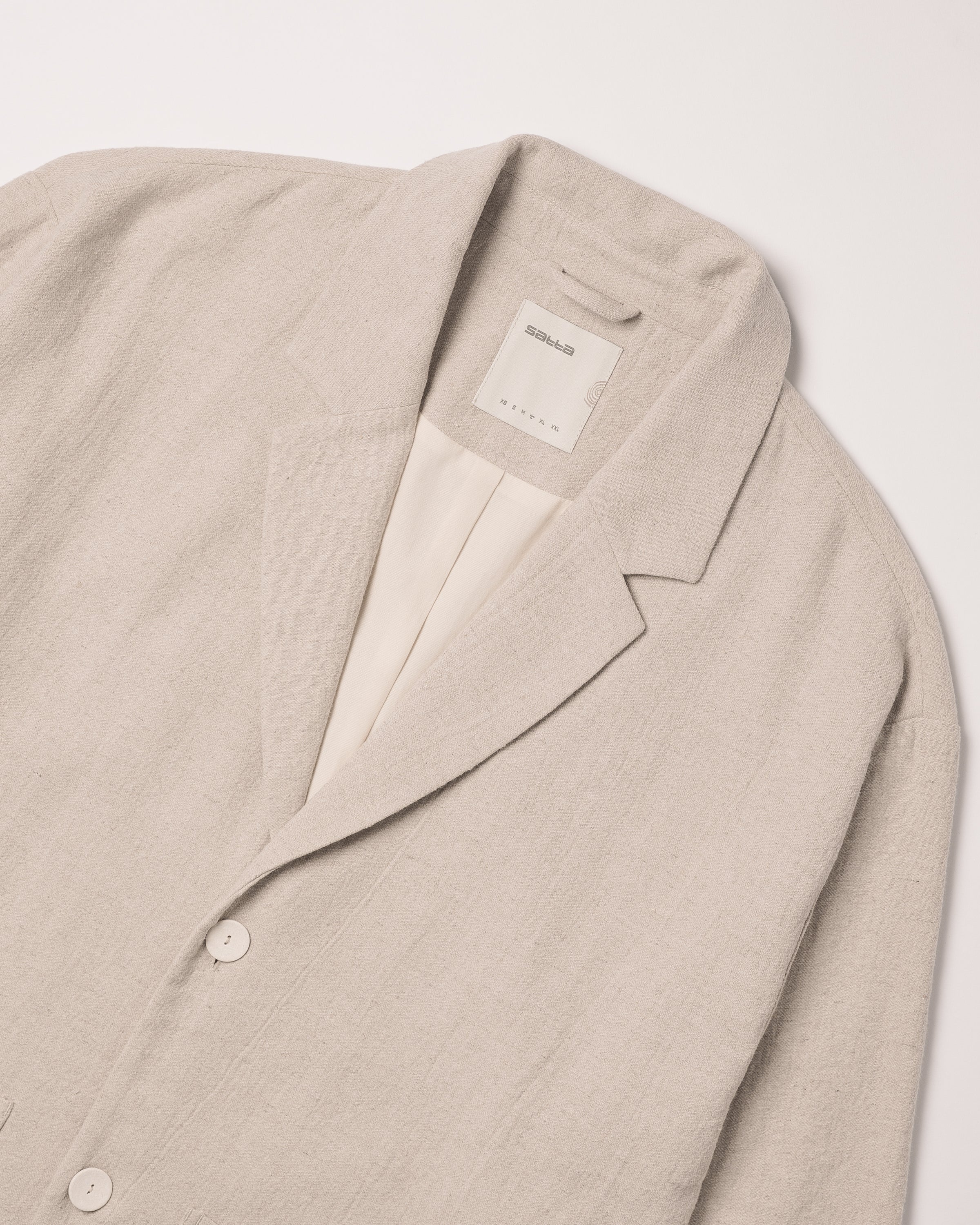 Satta Noma Jacket - Raw Ecru