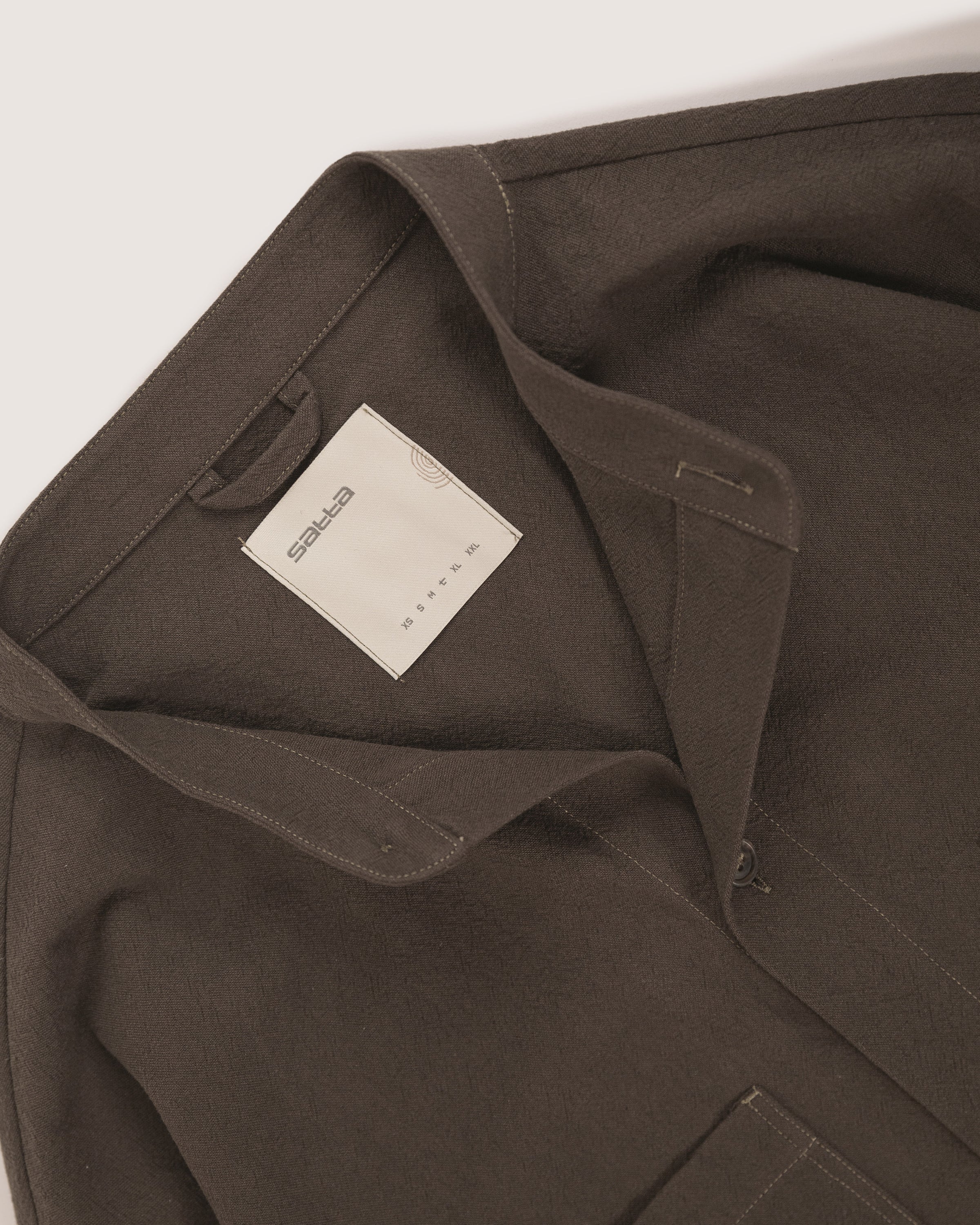Satta Suri Overshirt - Charcoal