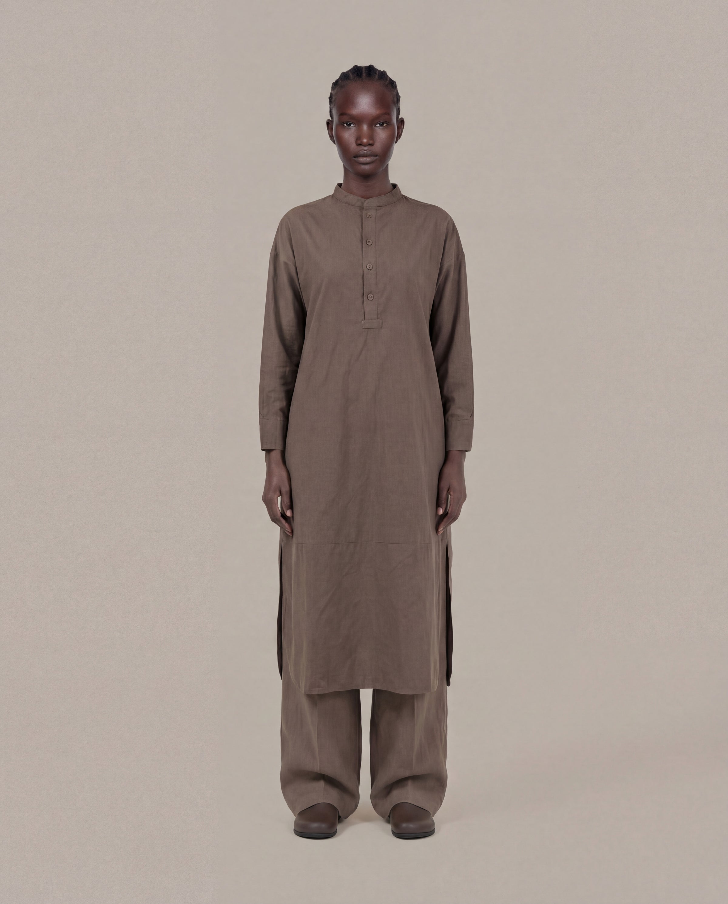 Satta Suri Tunic [W] - Lignite