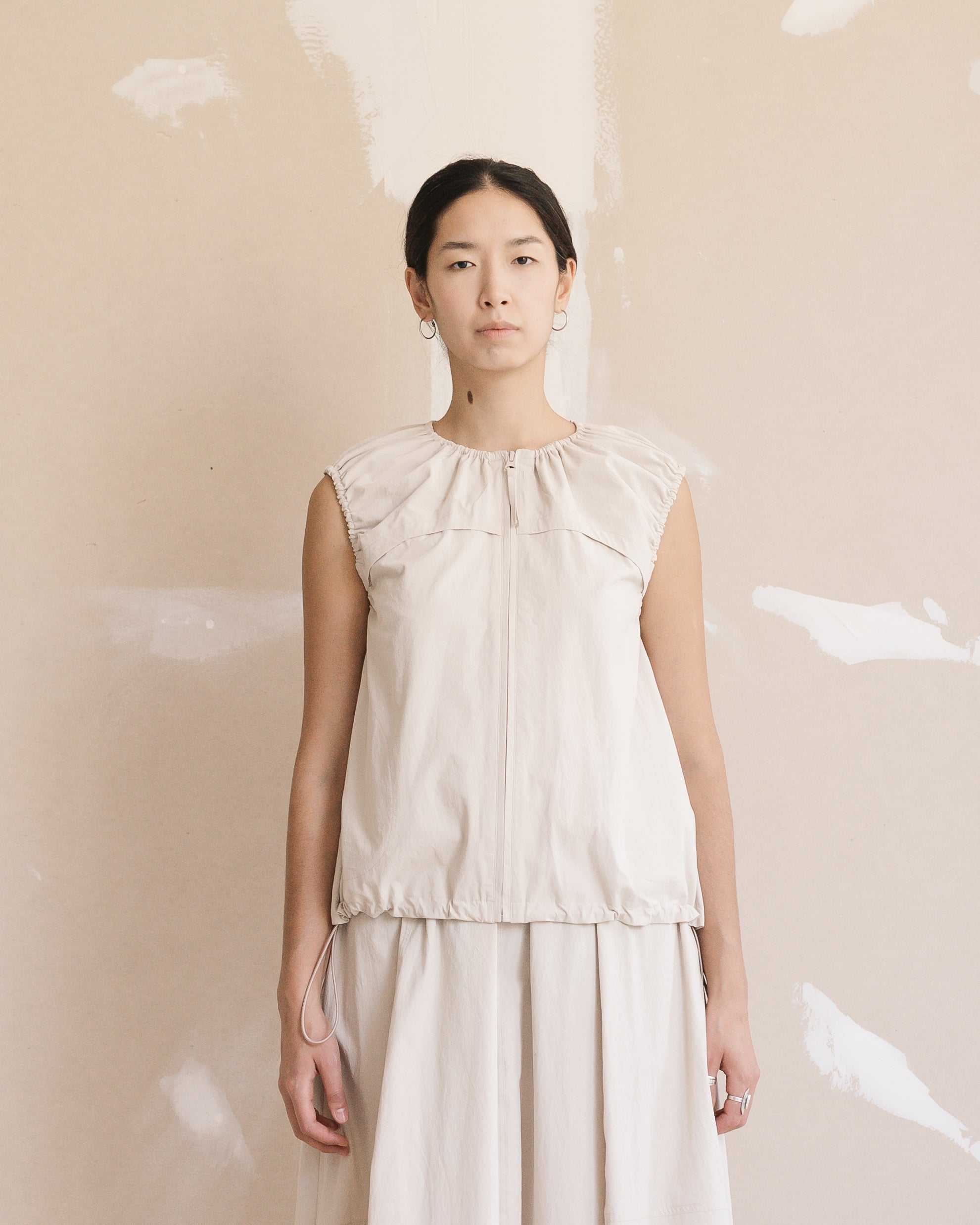 Satta Balloon Vest [W] - Ecru