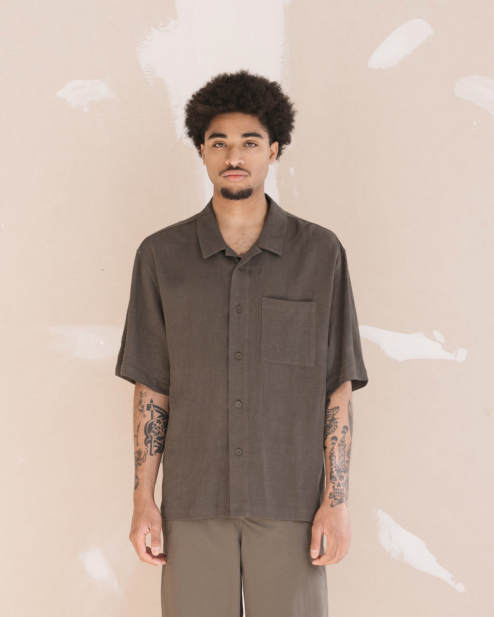 Paseo Shirt - Light Charcoal