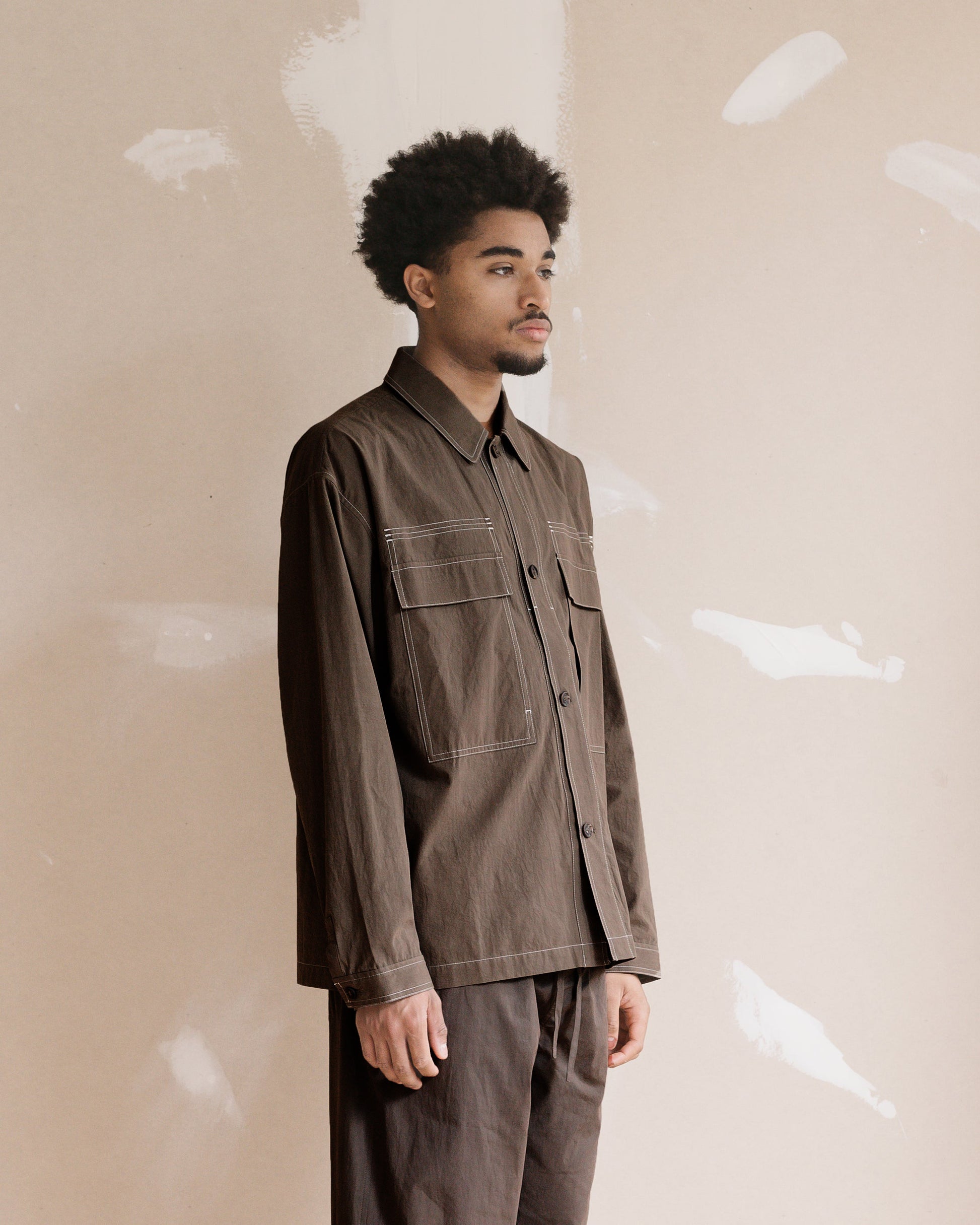 Drop Shirt - Light Graphite
