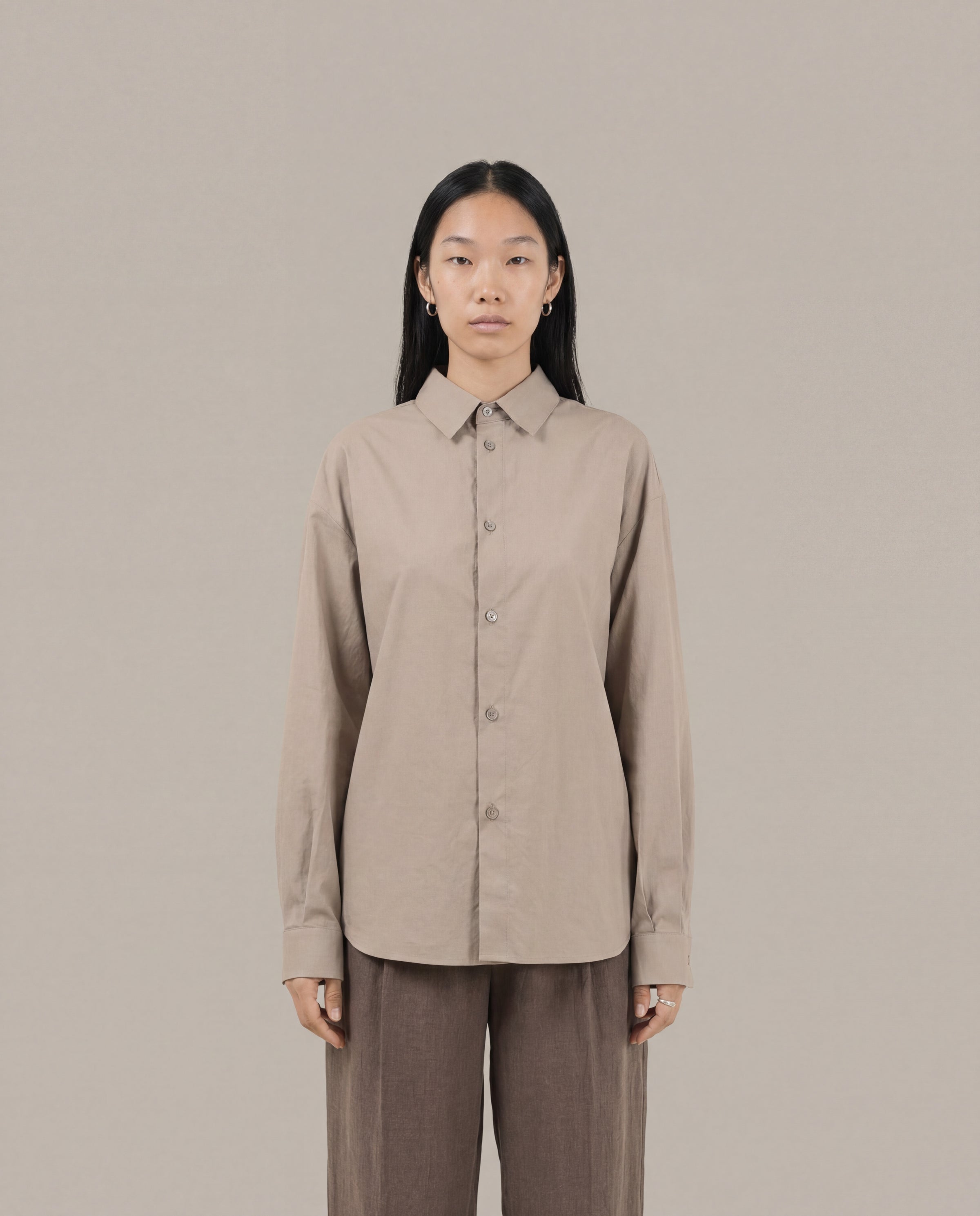 Satta Atlas Shirt [W] - Dark Khaki