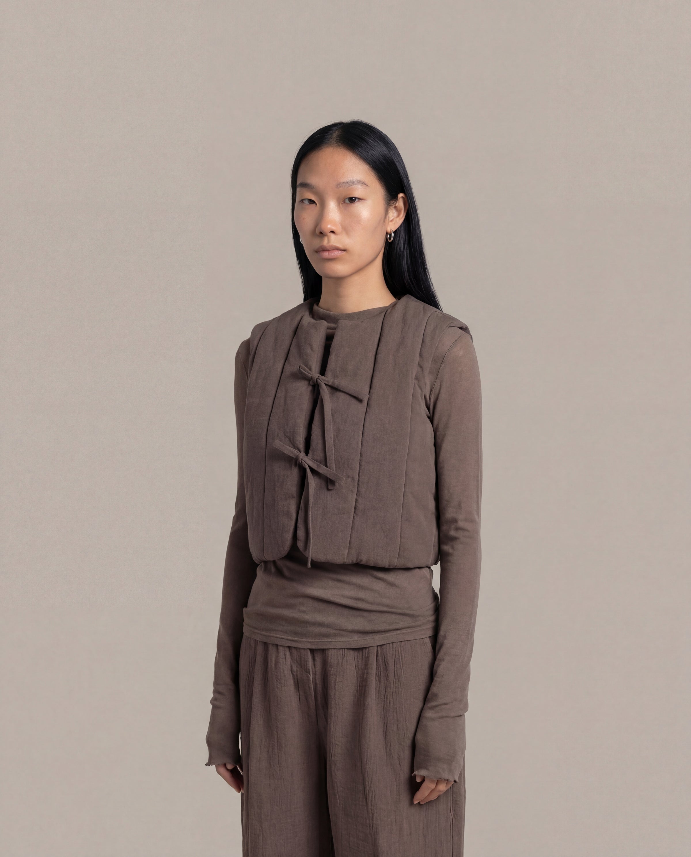 Satta Insulated Leaf Vest [W] - Charcoal