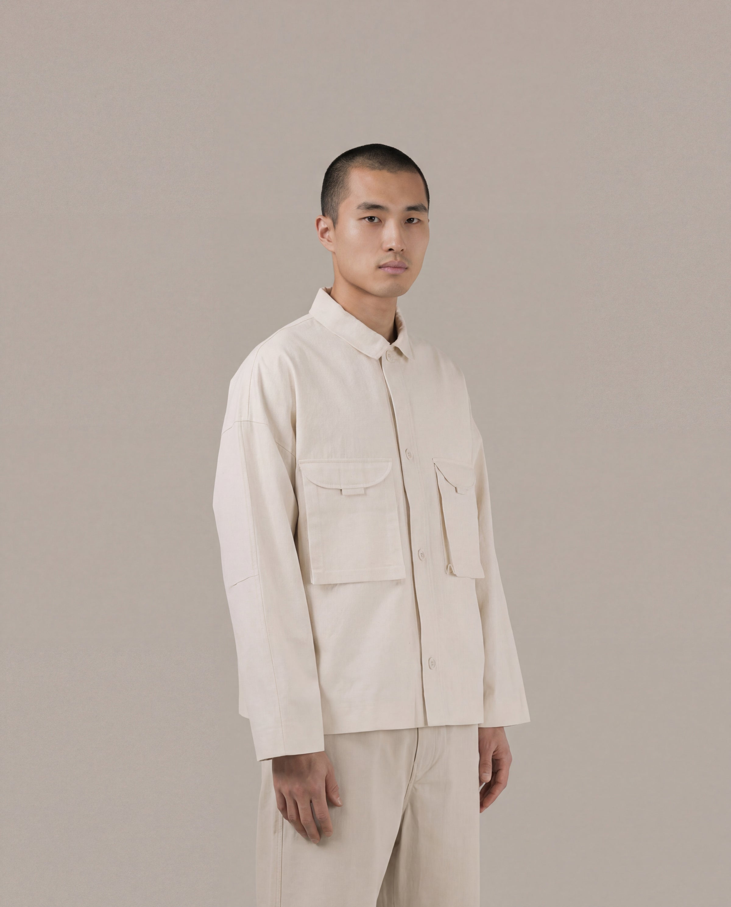 Satta Kodo Jacket - Raw Ecru