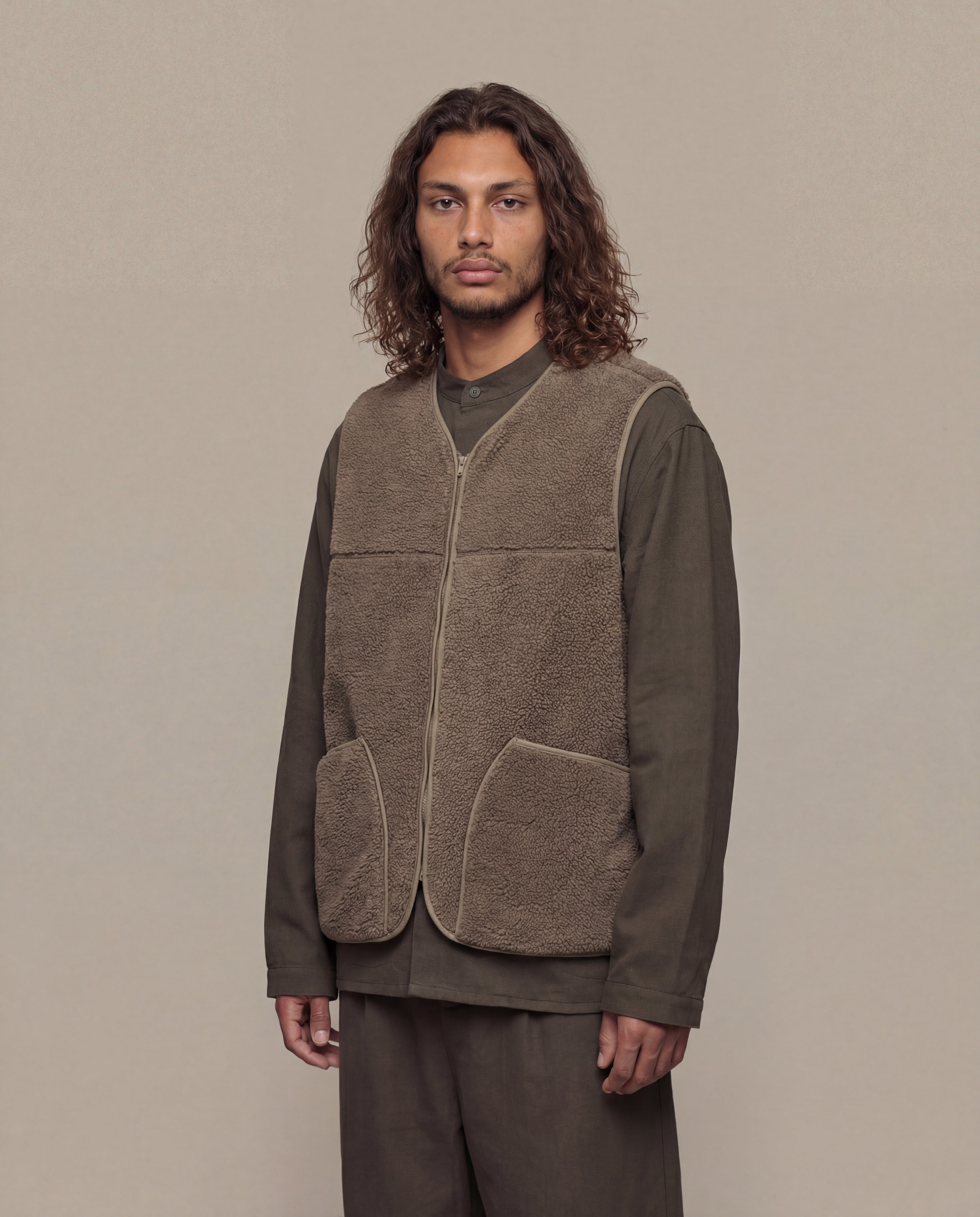 Sibsi Vest - Plum Brown - SATTA