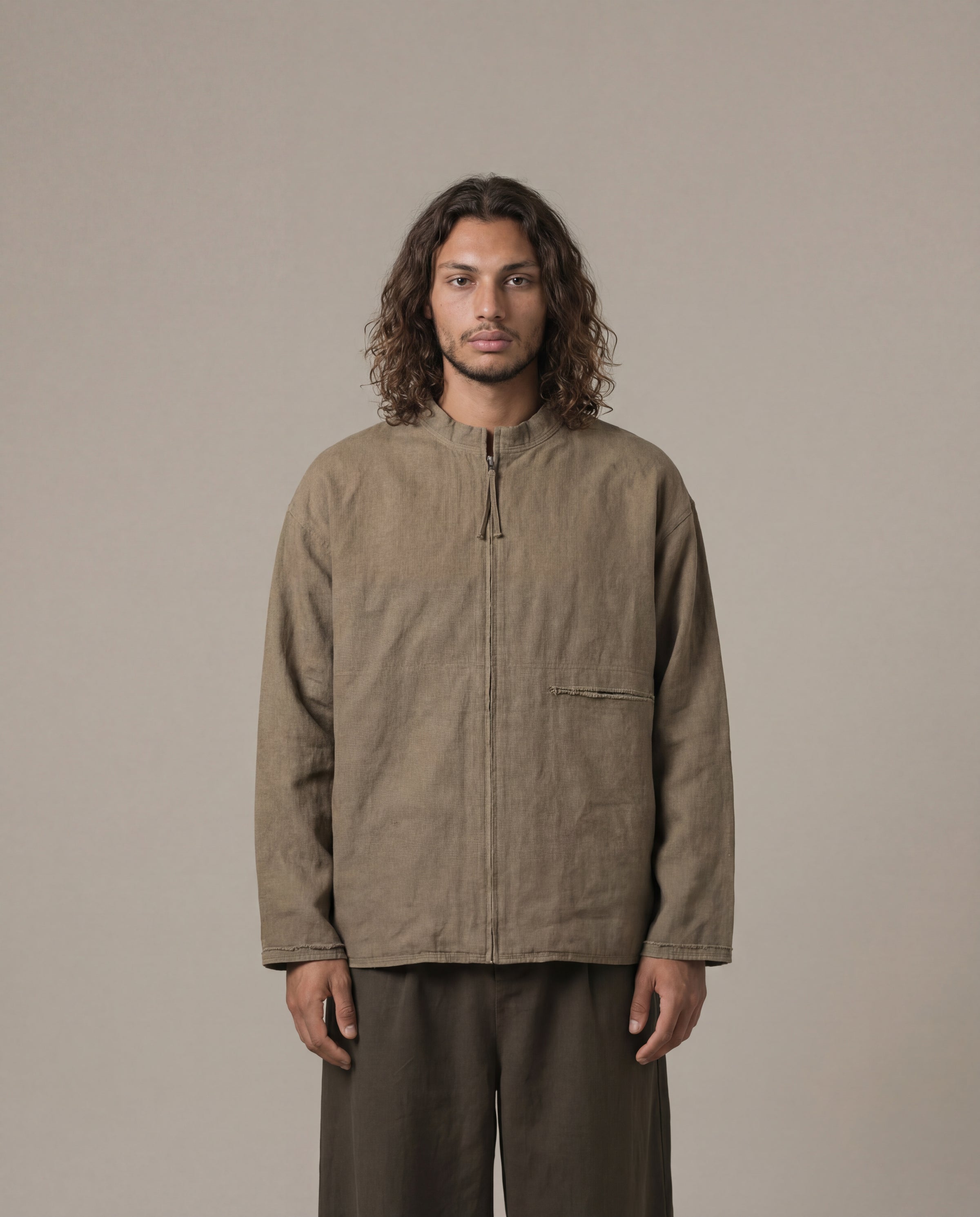 Satta Tack Jacket - Warm Grey