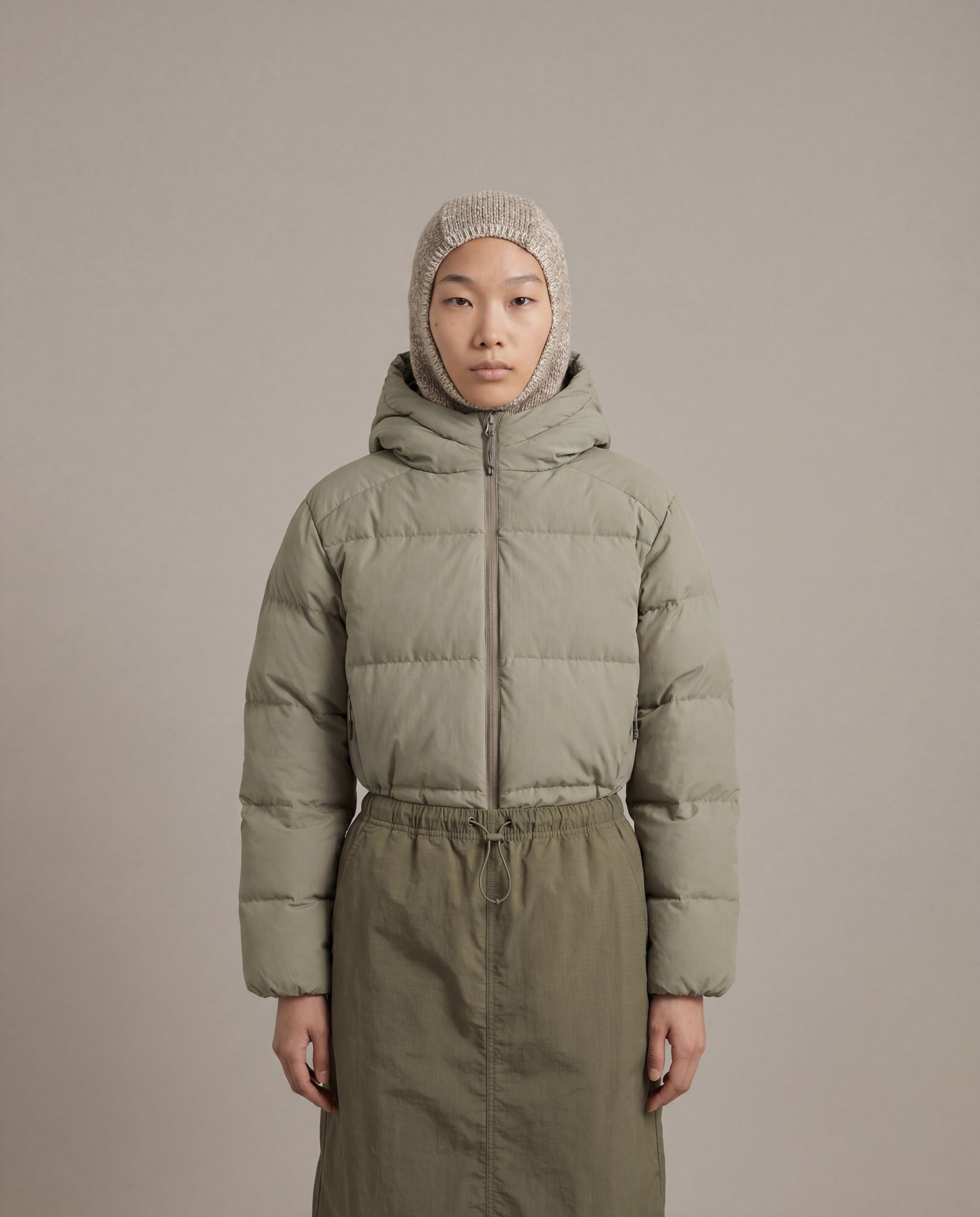 Satta Puffer Jacket [W] - Light Olive