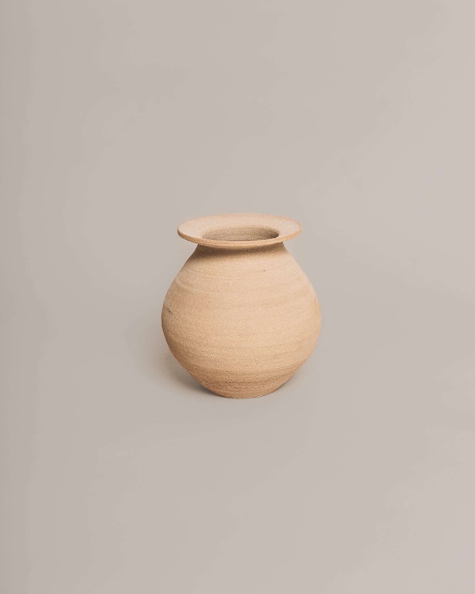 Satta | Vase 02, Brown Clay