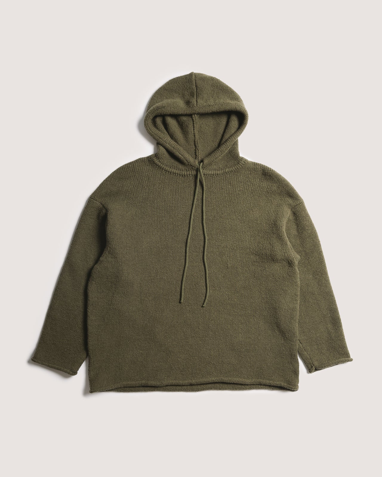 Satta | Knitted Hood - Dark Olive