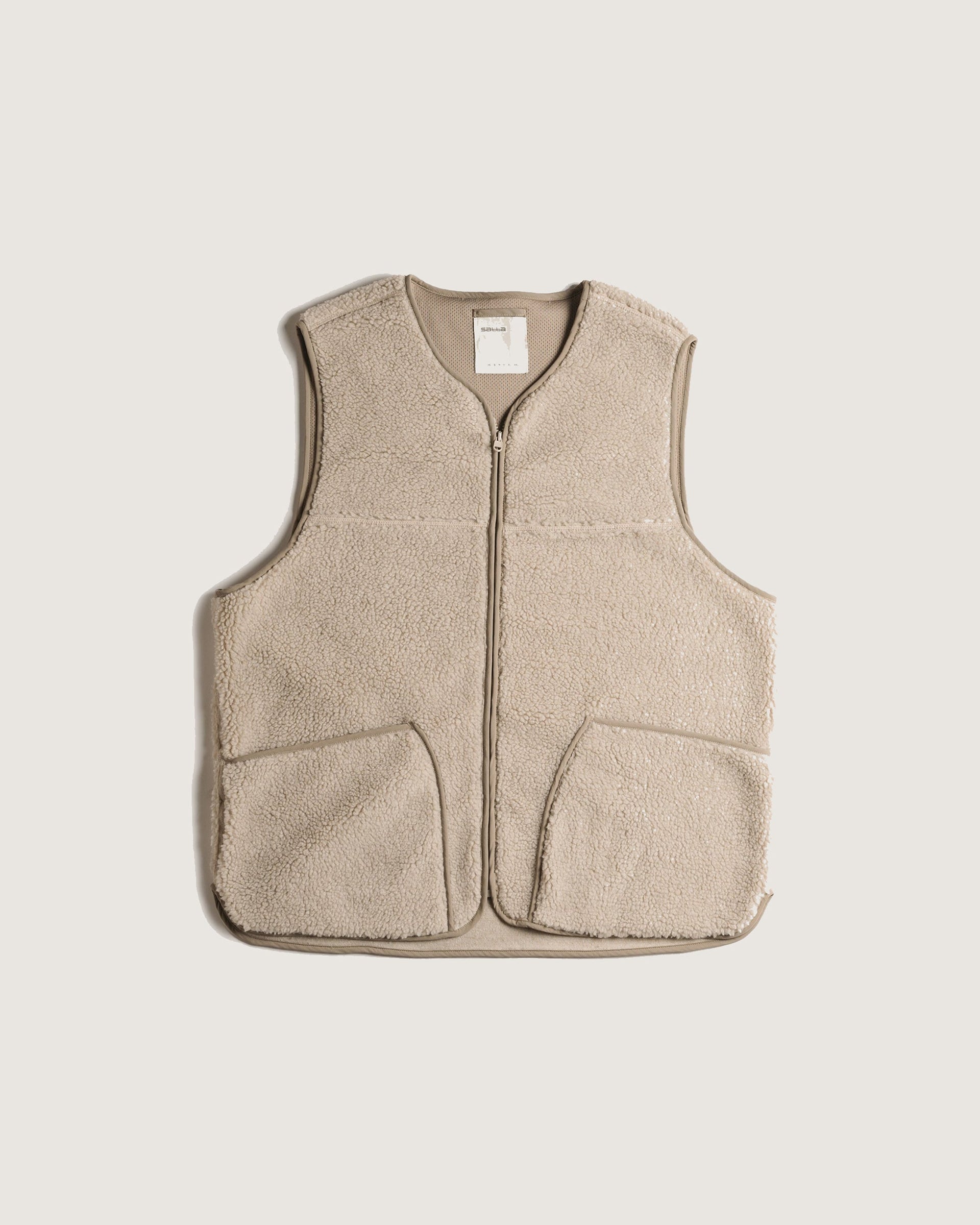 Sibsi Vest - Pebble Beige