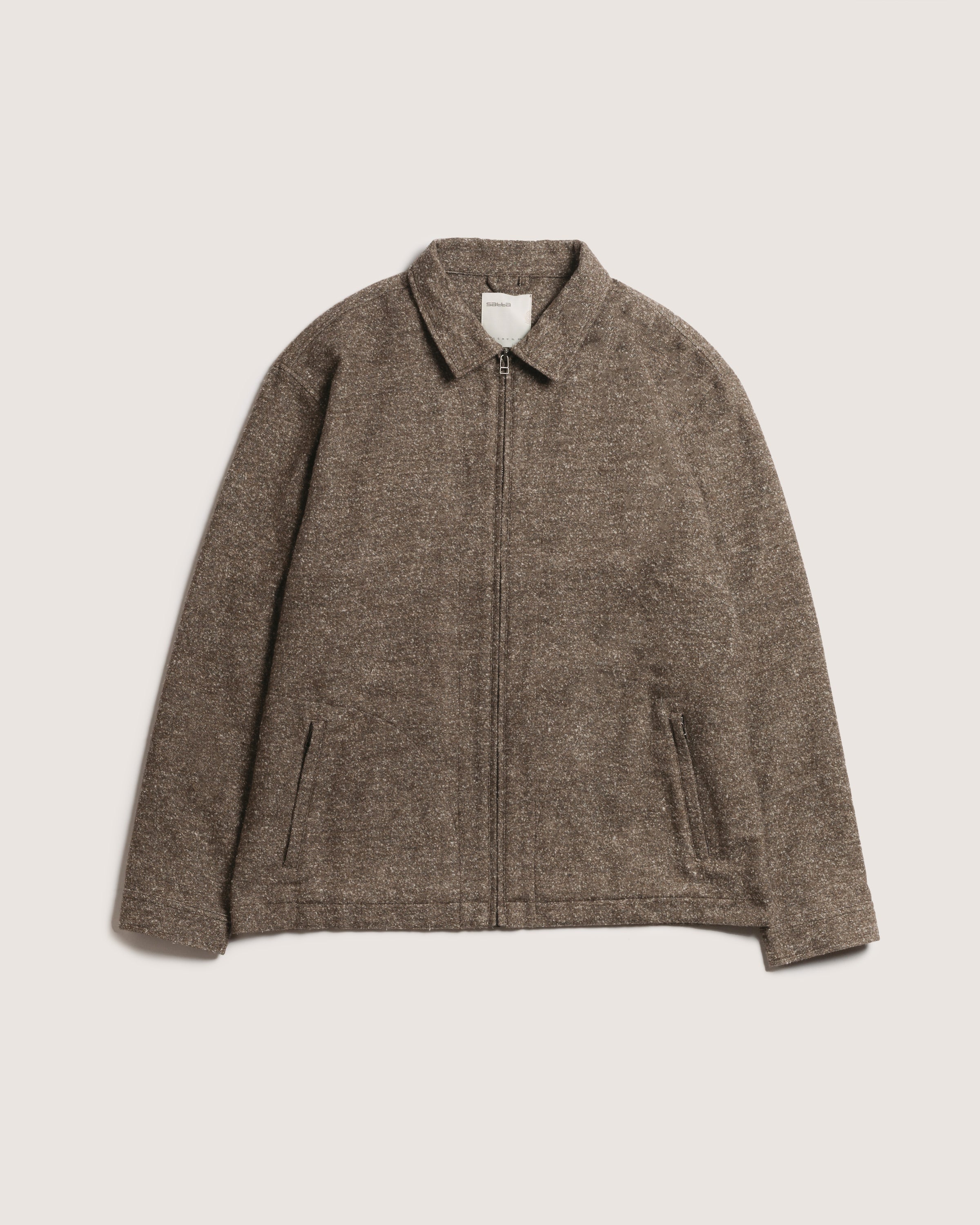 Satta Topo Jacket - Speckled Brown