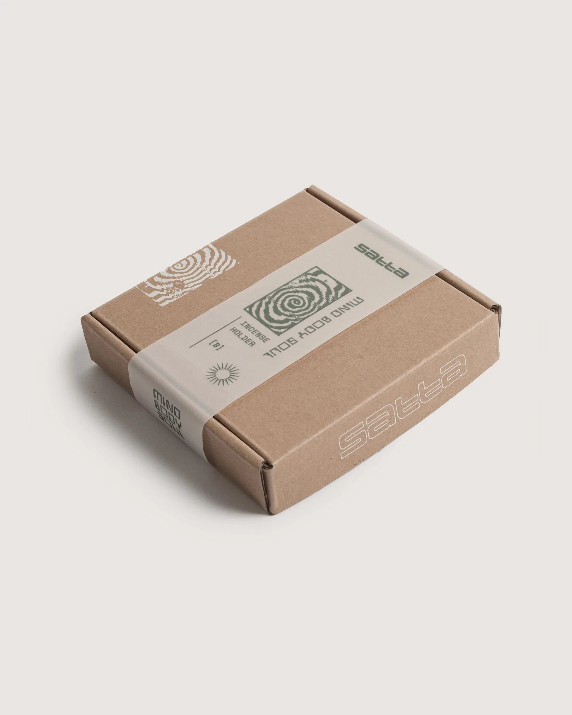 Satta | Incense Holder [C] - Raw Black Clay