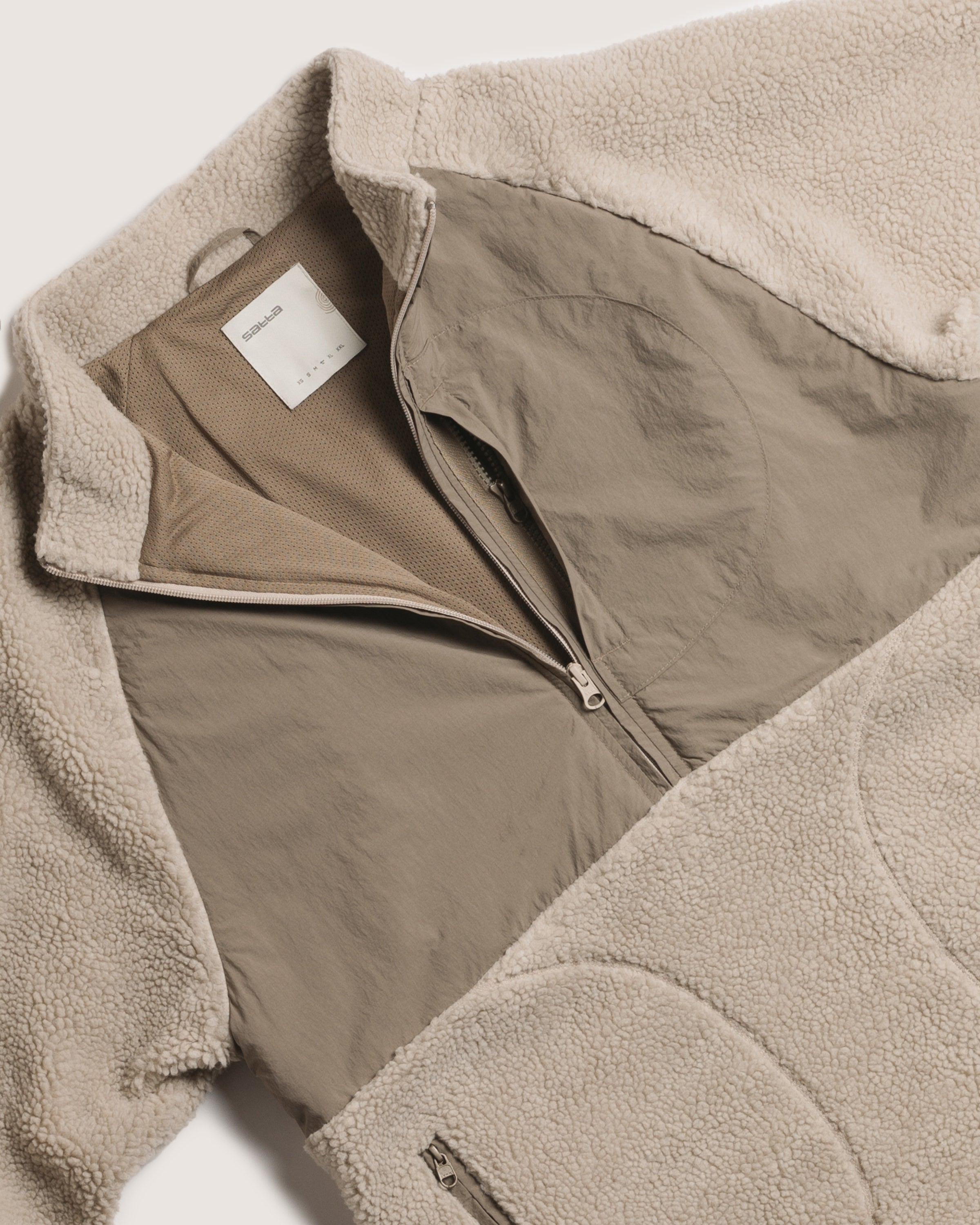 Satta Suma Fleece - Pebble Beige