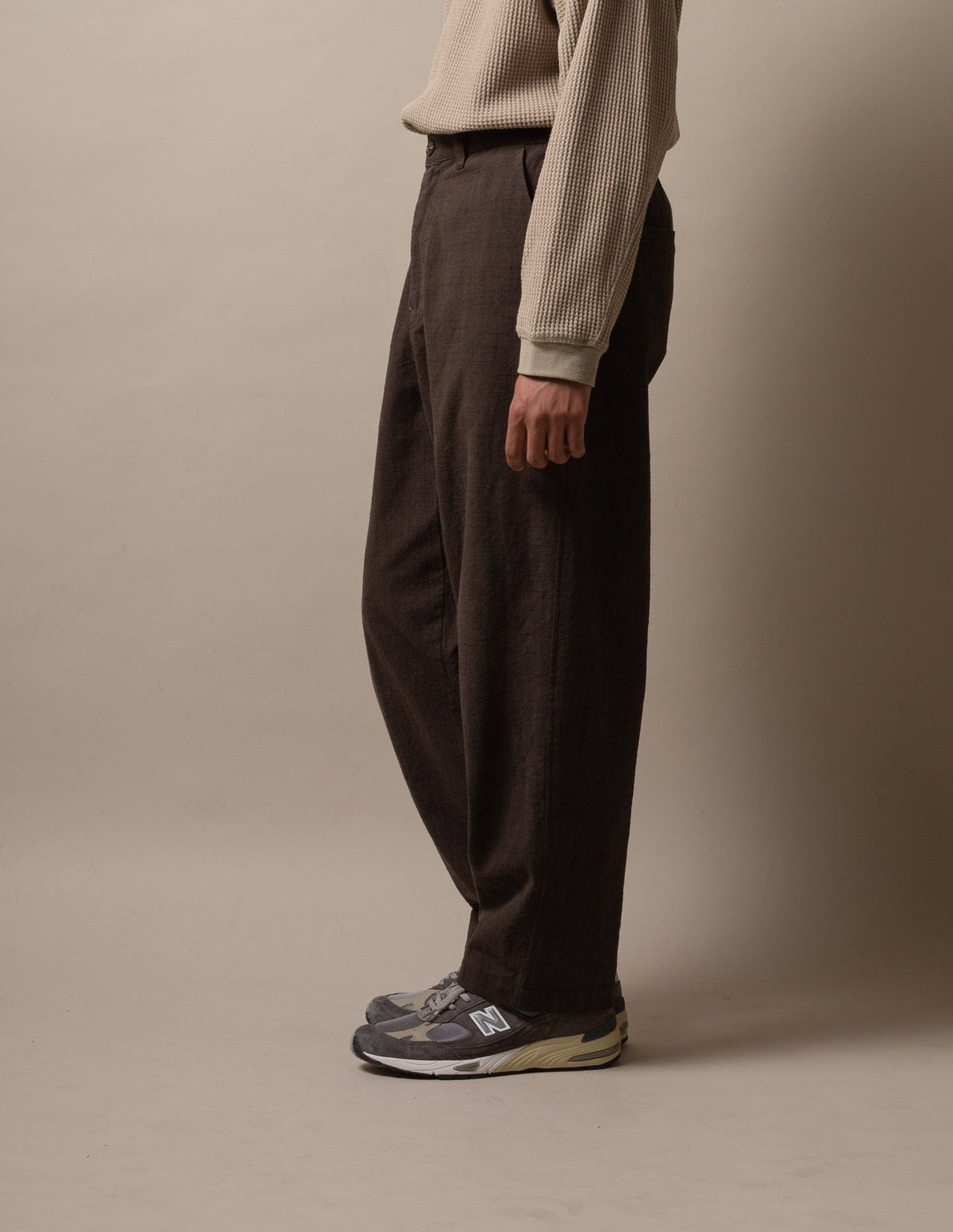 Satta Slow Pant - Speckled Brown