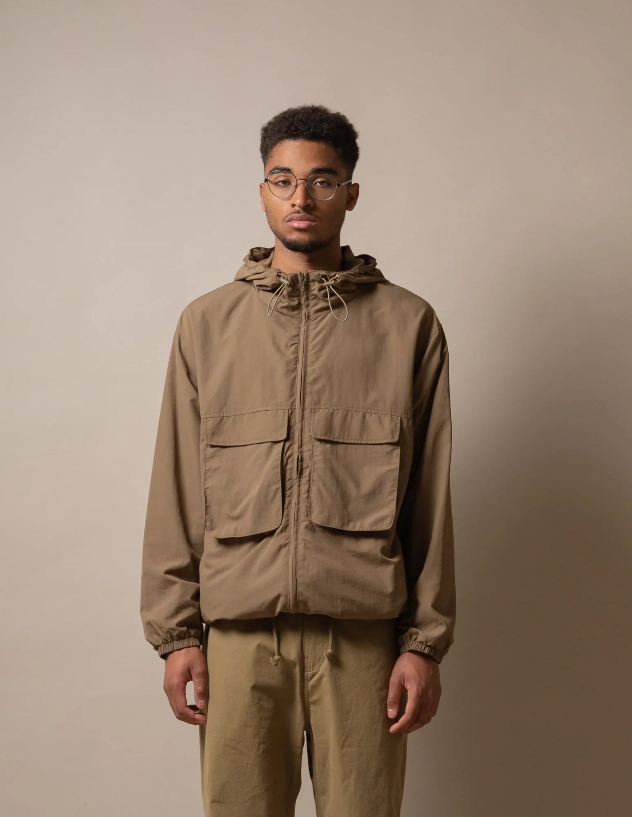 Geo Jacket - Olive Drab